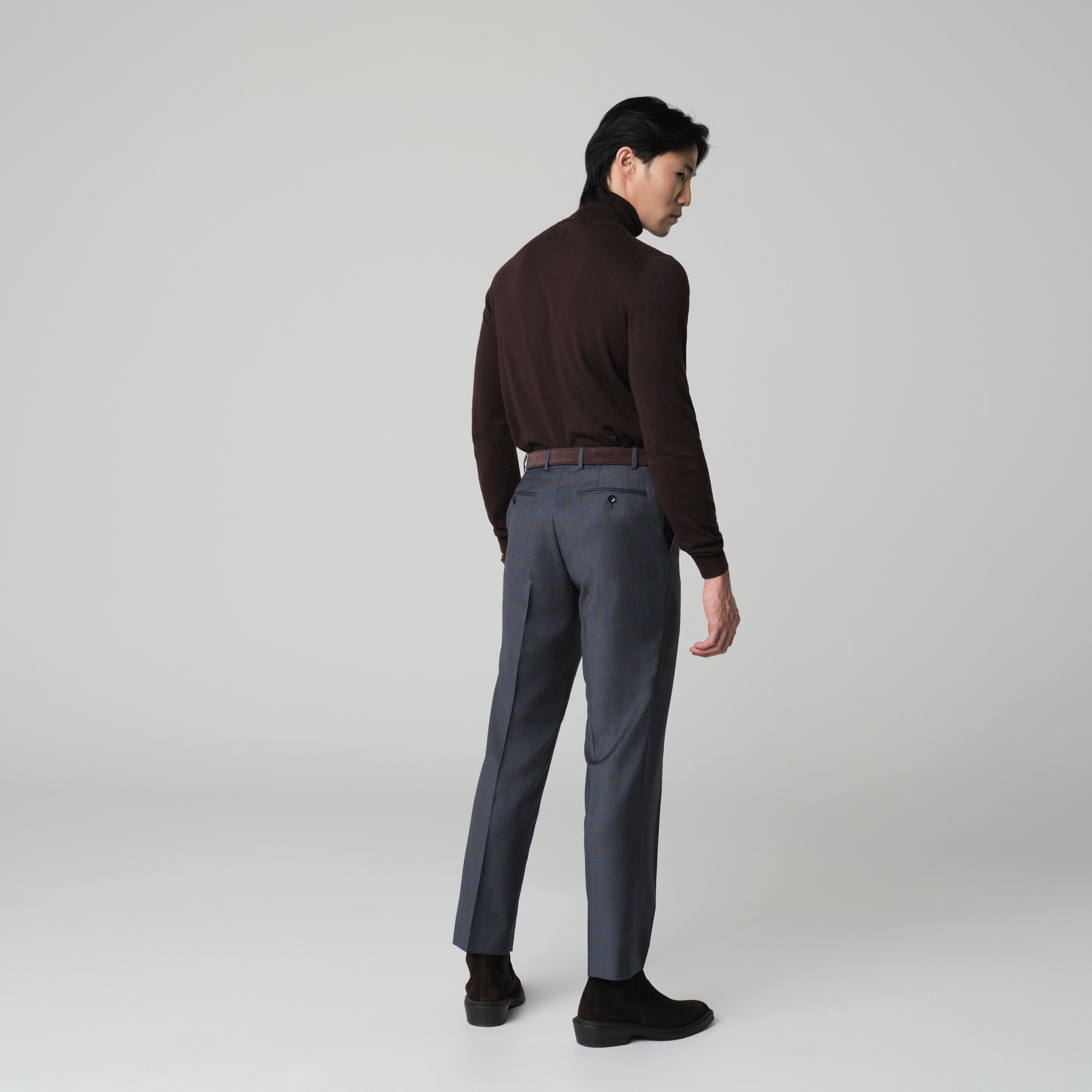 Product thumbnail 2 Blue pants - Paxton Checked Design from Indochino Collection