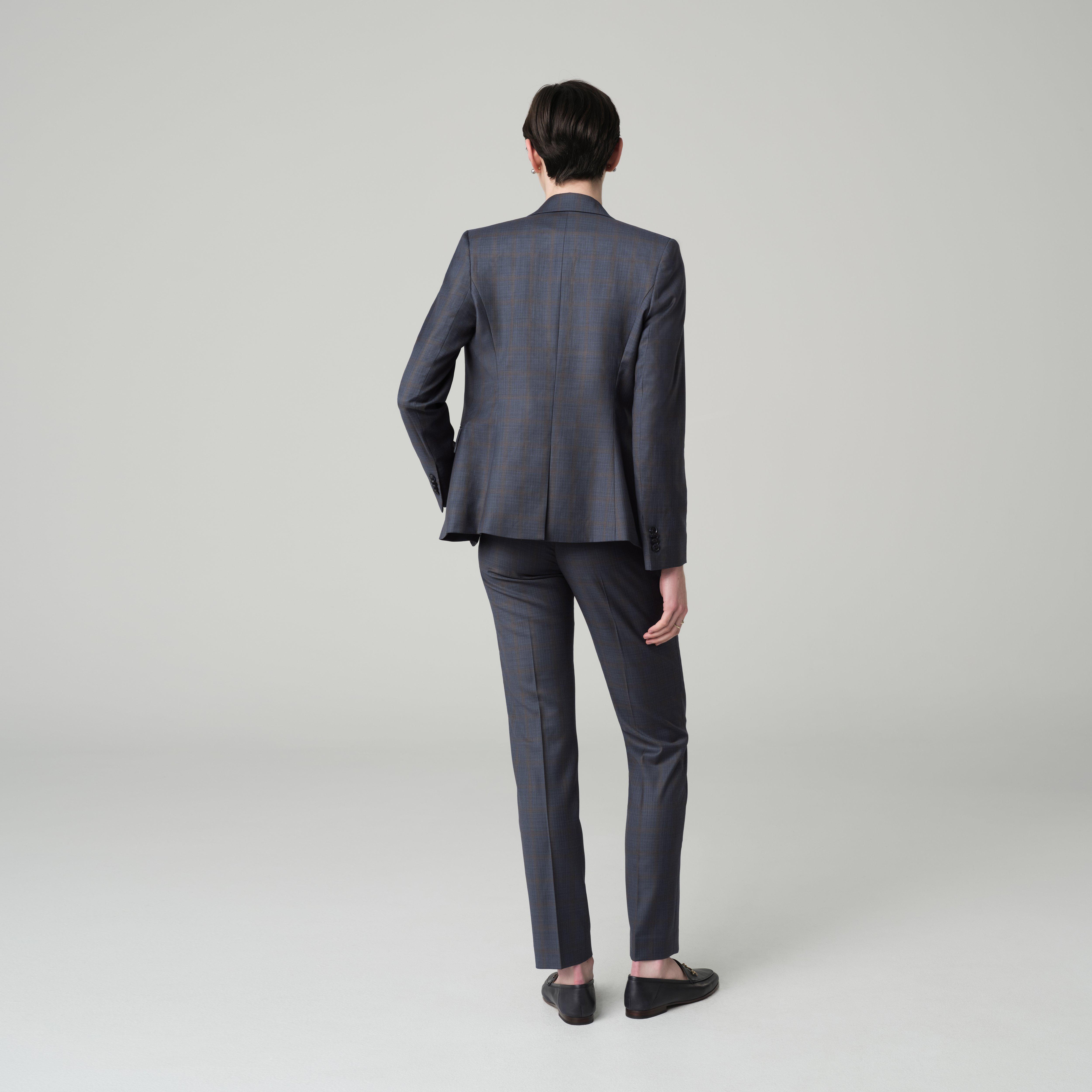 Product thumbnail 2 Blue blazer women - Paxton Checked Design from Premium Indochino Collection