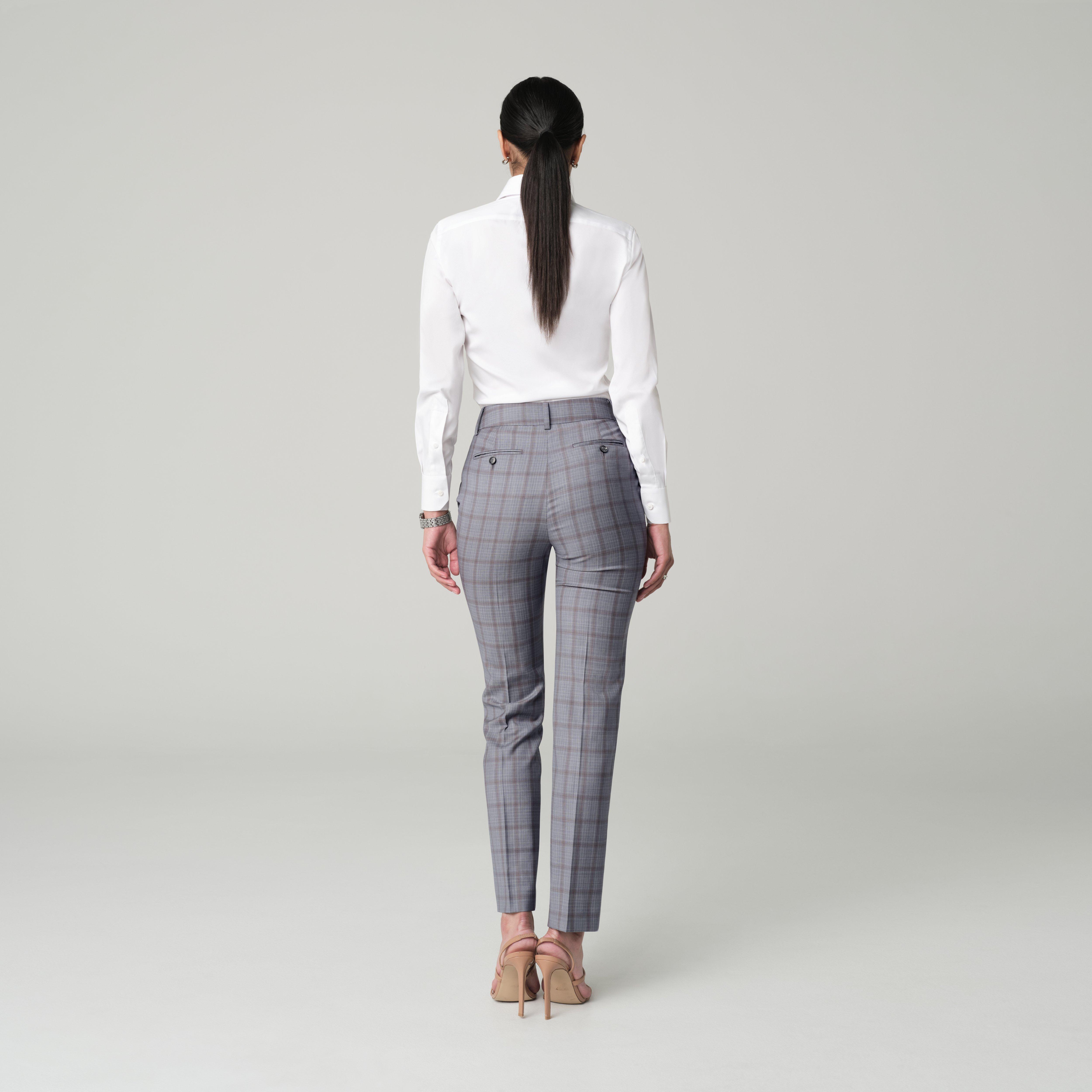 Product thumbnail 4 Gray suit women - Paxton Checked Design from Fall / Winter Indochino Collection