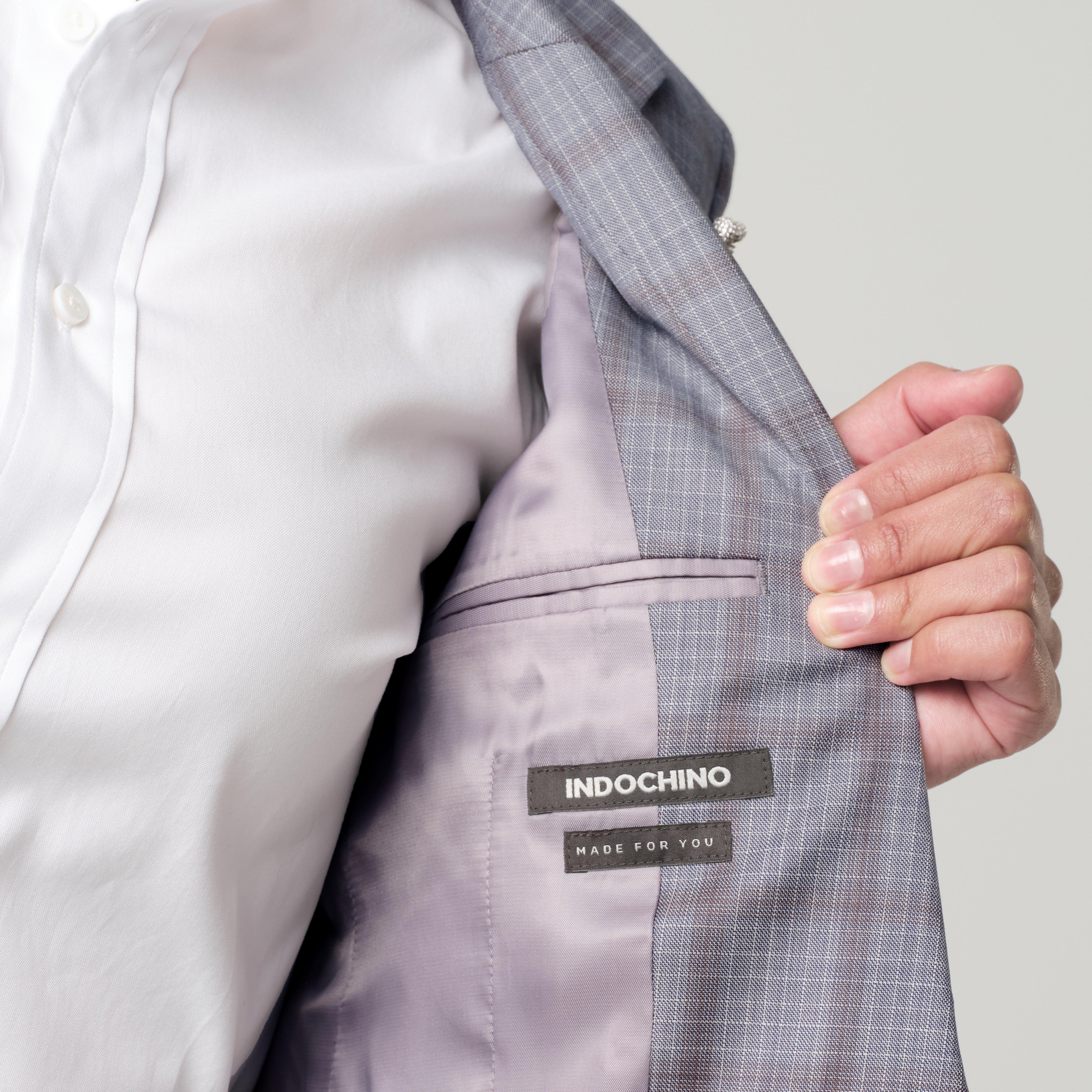 Product thumbnail 3 Gray blazer women - Paxton Checked Design from Fall / Winter Indochino Collection
