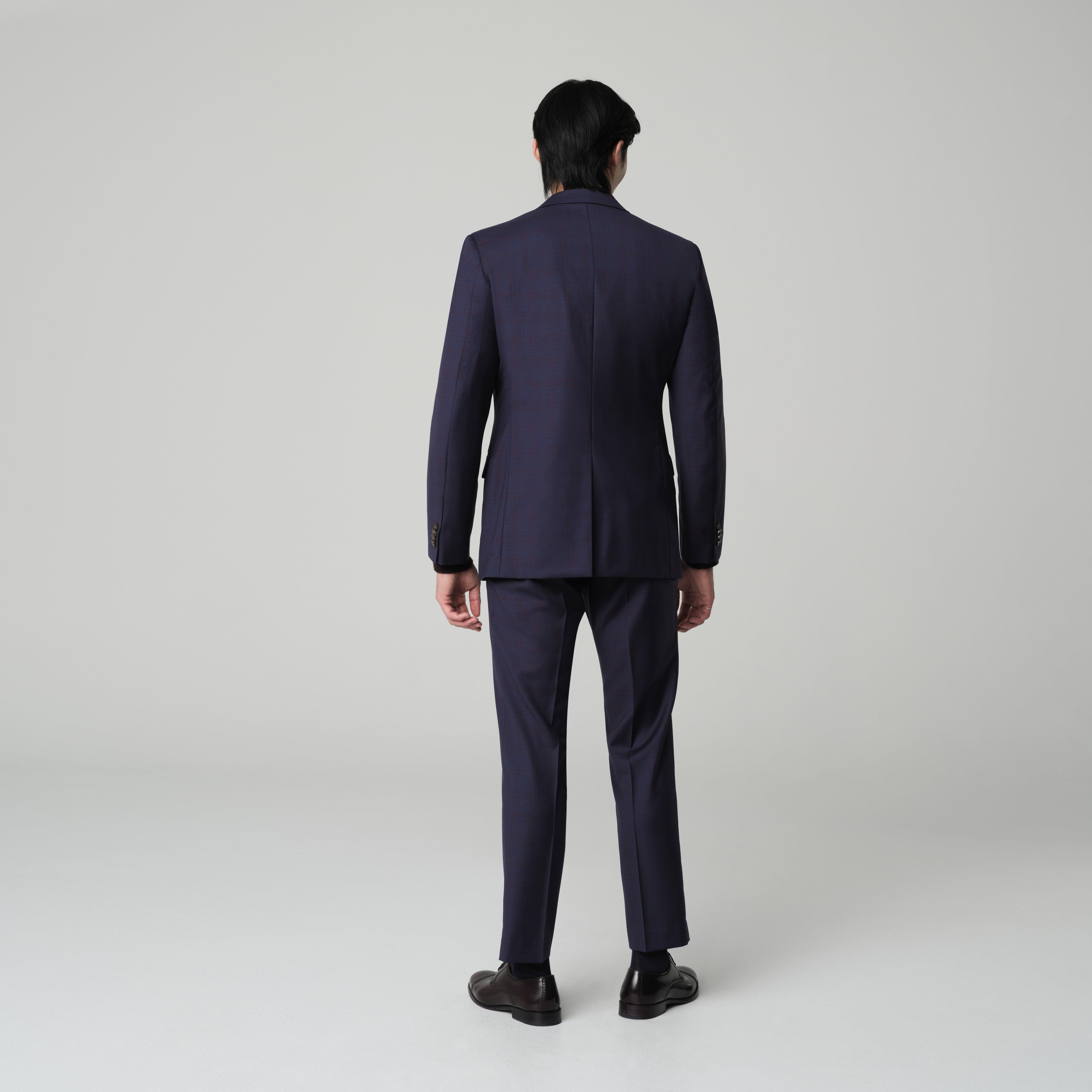 Product thumbnail 2 Burgundy blazer - Paxton Plaid Design from Fall / Winter Indochino Collection