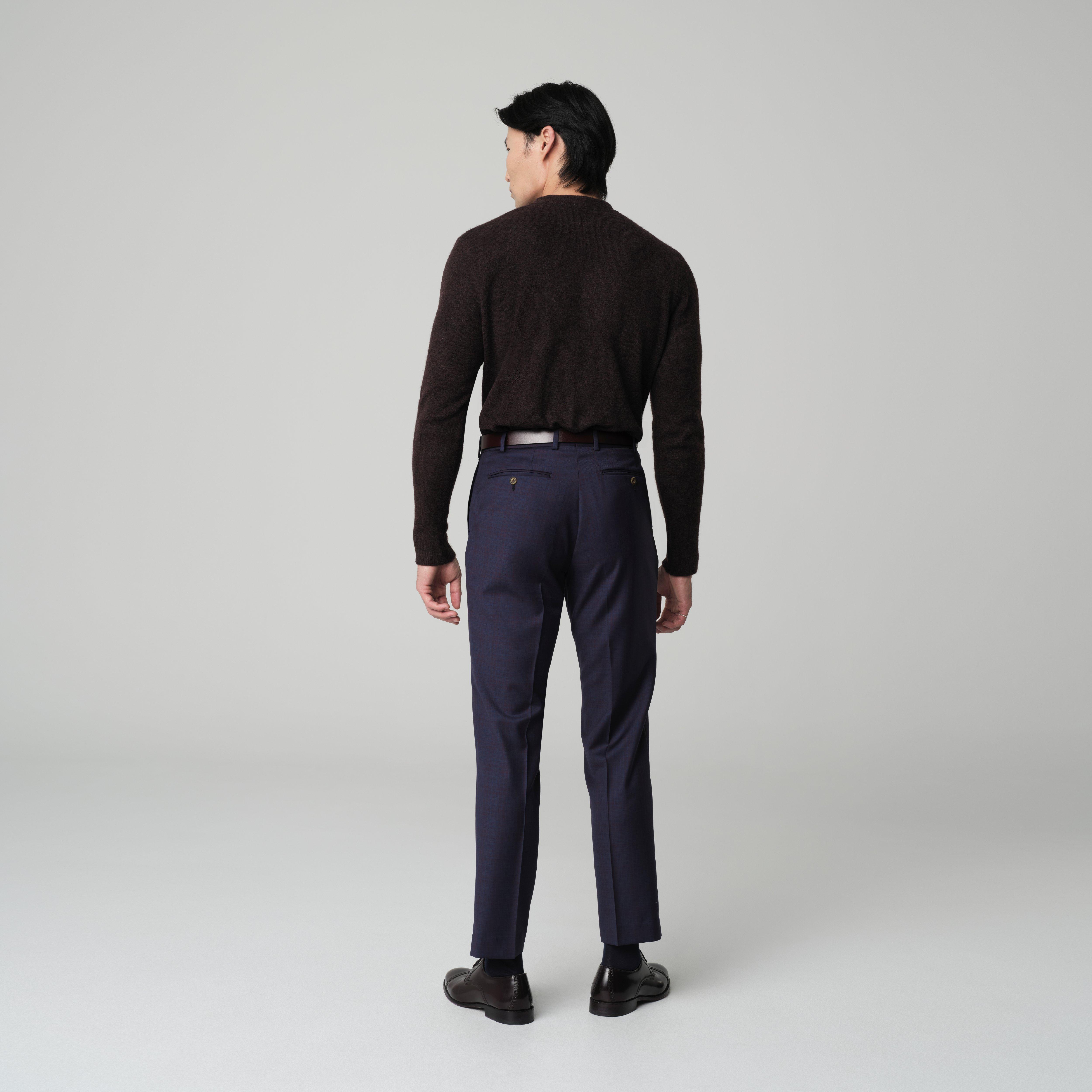 Product thumbnail 2 Burgundy pants - Paxton Plaid Design from Indochino Collection