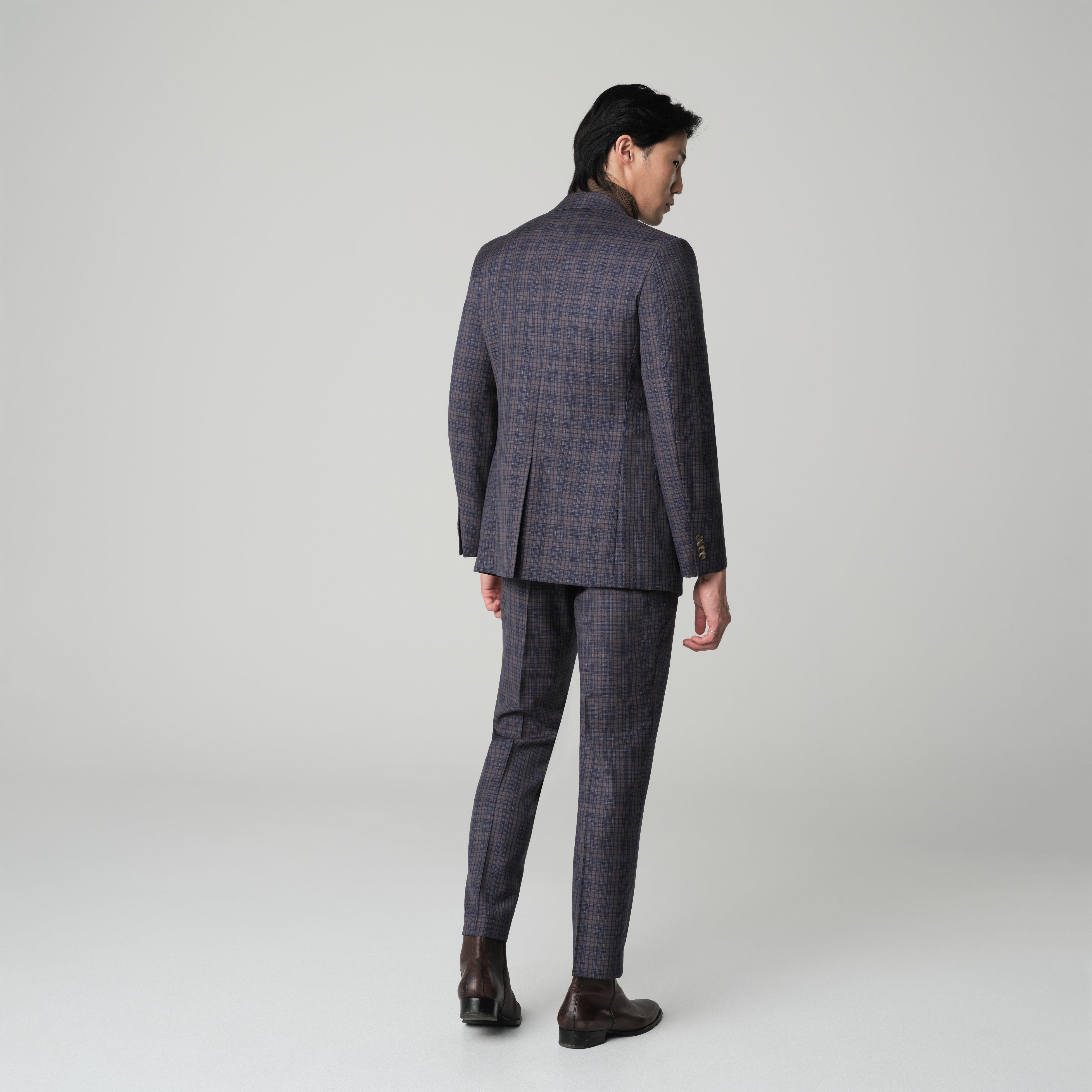 Product thumbnail 2 Brown suit - Paxton Plaid Design from Indochino Collection