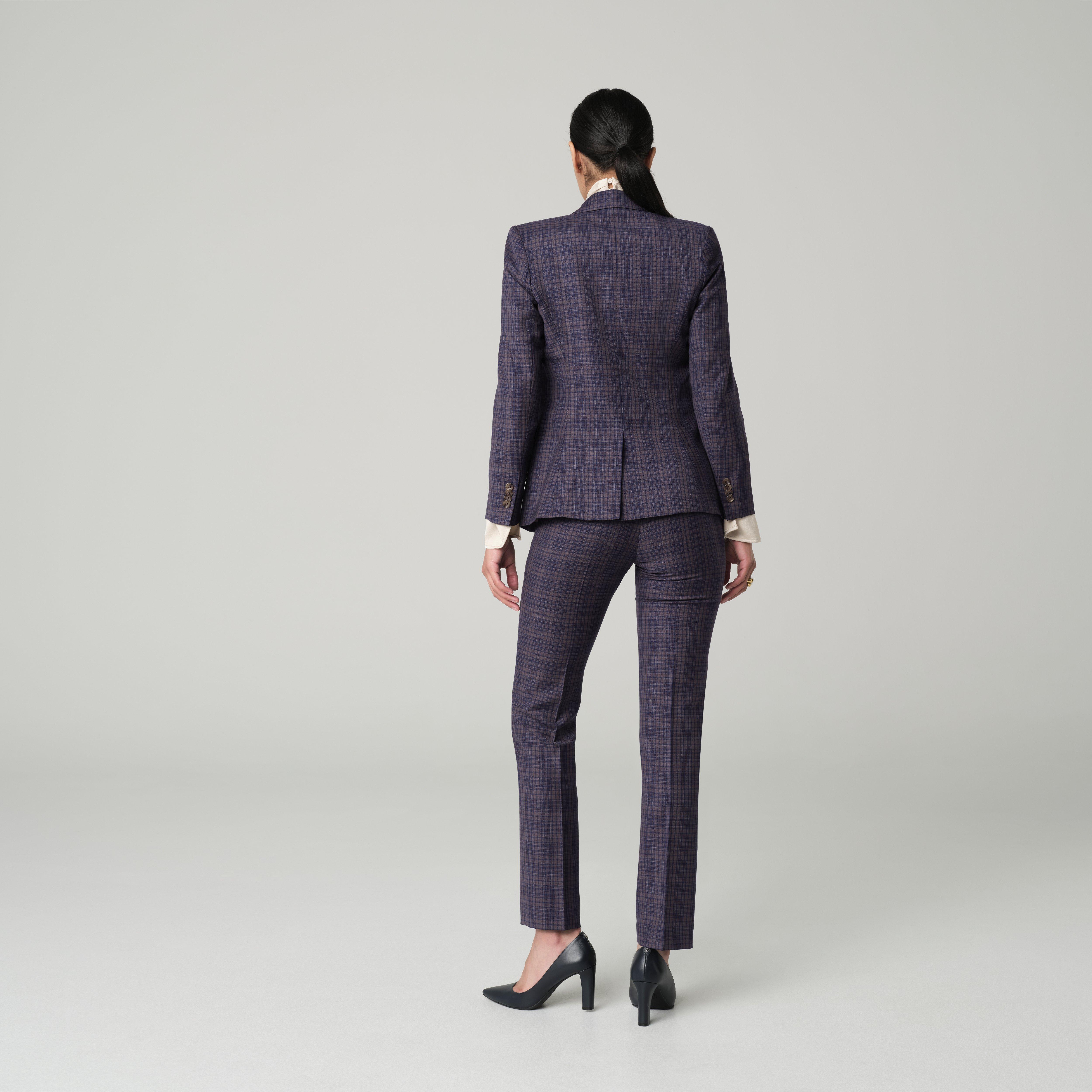 Product thumbnail 2 Brown blazer women - Paxton Plaid Design from Fall / Winter Indochino Collection