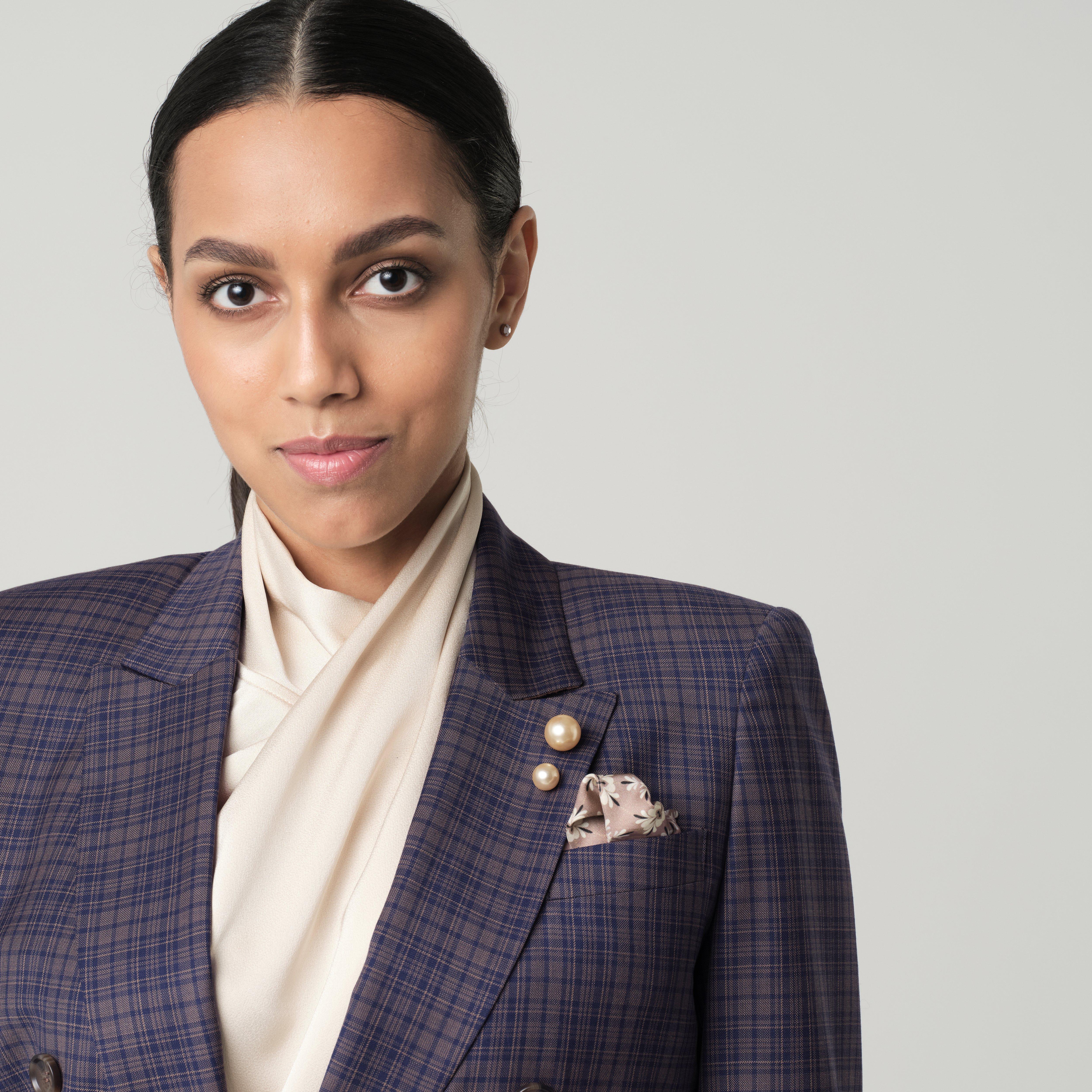 Product thumbnail 4 Brown blazer women - Paxton Plaid Design from Fall / Winter Indochino Collection