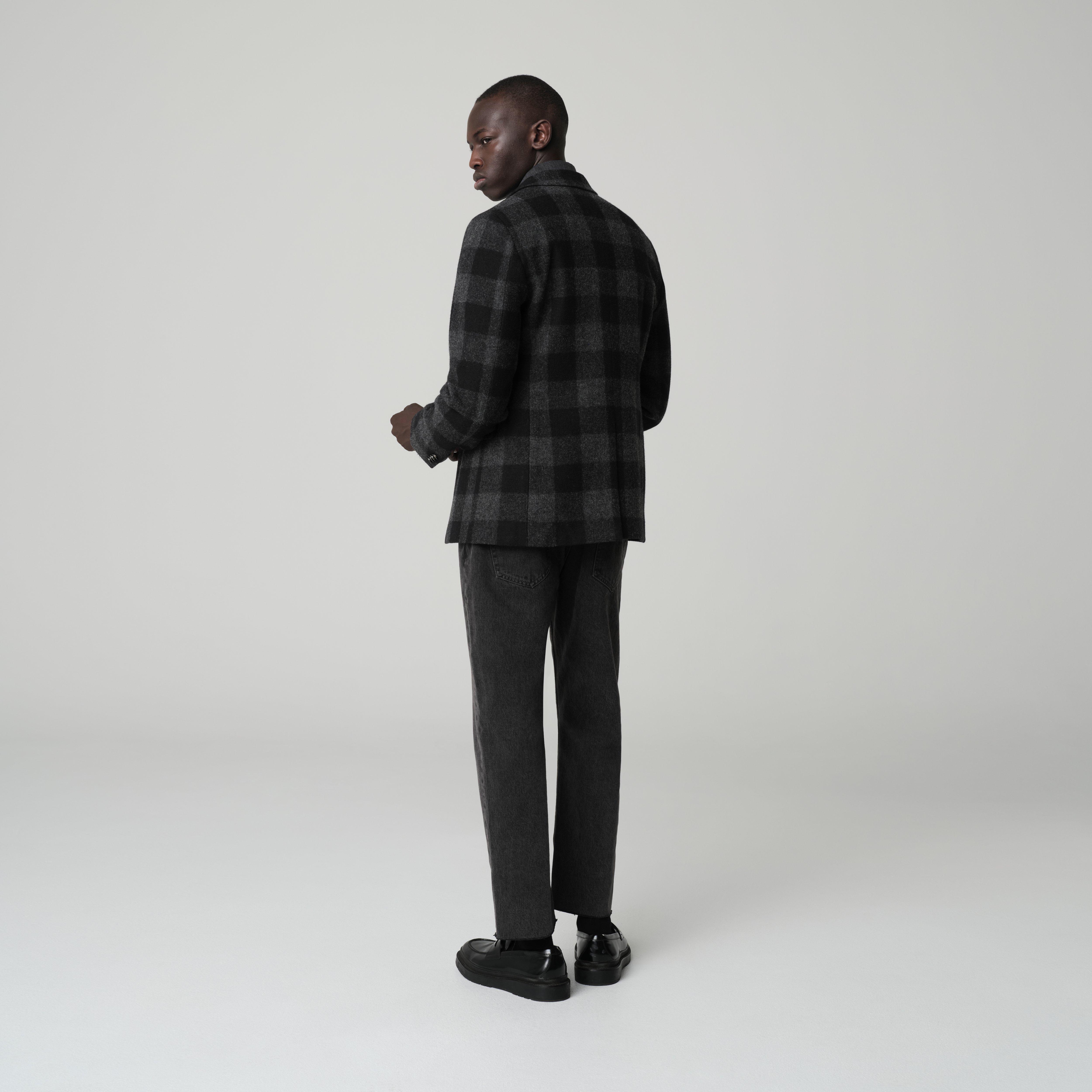 Product thumbnail 2 Gray blazer - bradford Plaid Design from british Indochino Collection