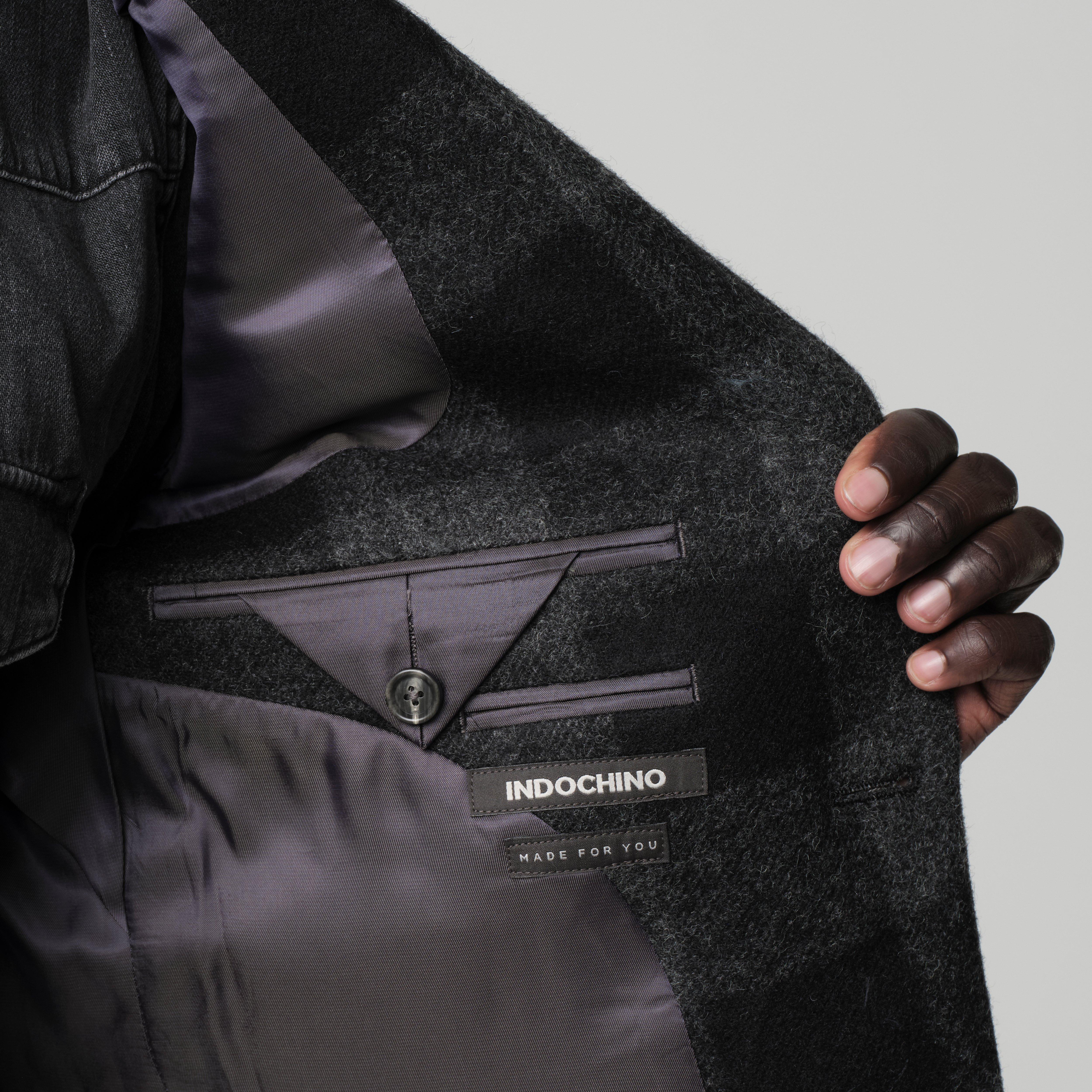 Product thumbnail 3 Gray blazer - bradford Plaid Design from british Indochino Collection