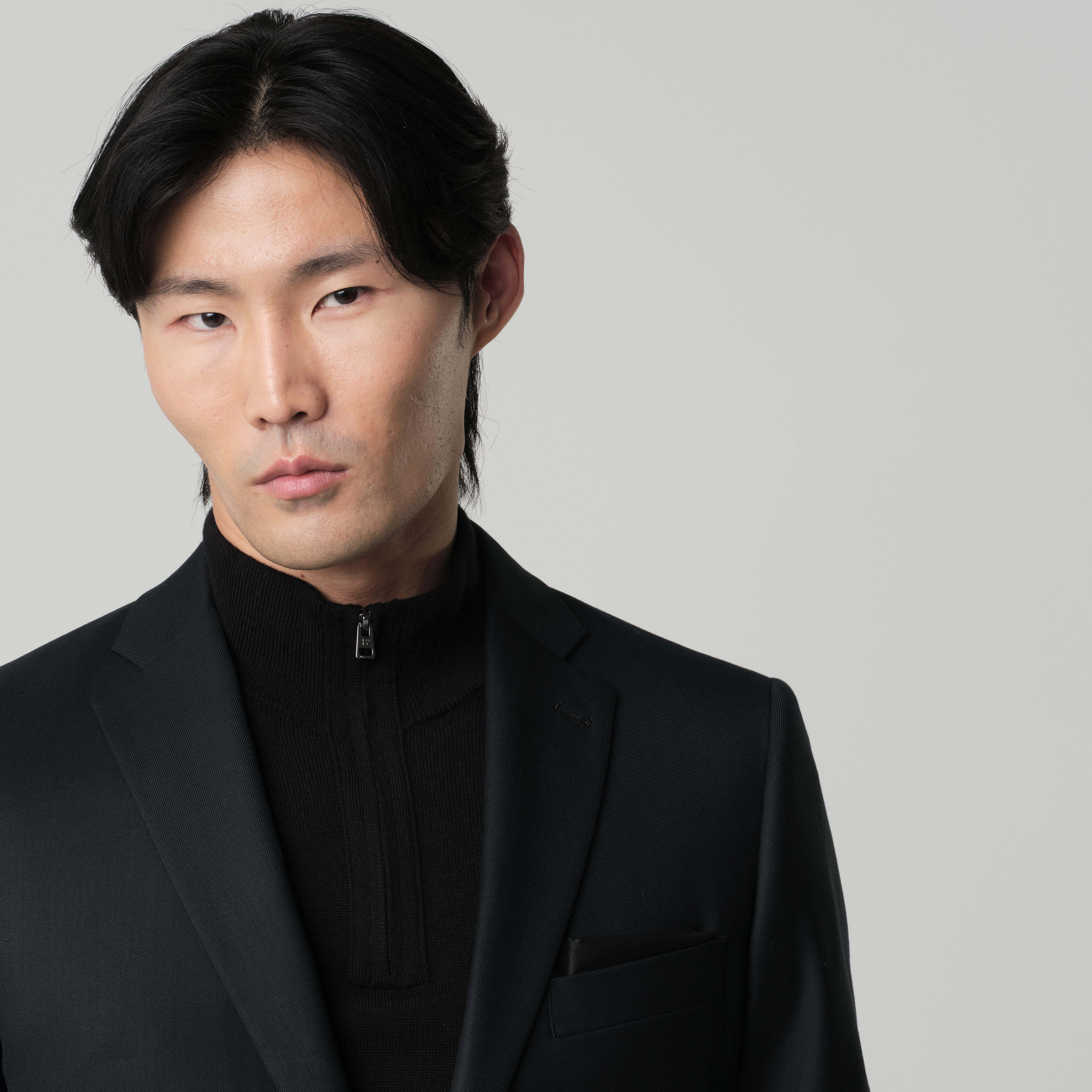 Product thumbnail 4 Black blazer - Johnby Twill Design from Fall / Winter Indochino Collection