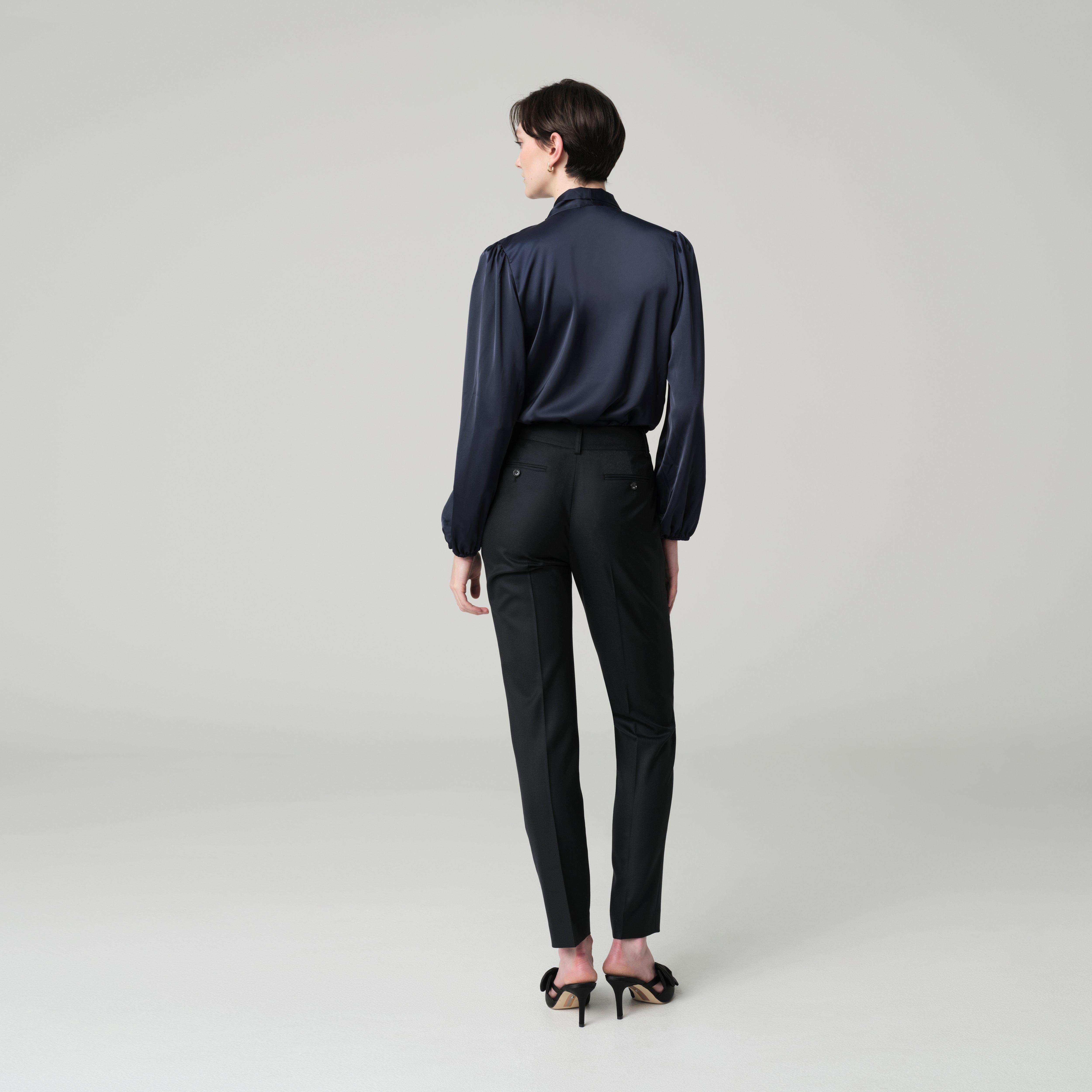 Product thumbnail 2 Black pants women - Johnby Twill Design from Luxury Indochino Collection