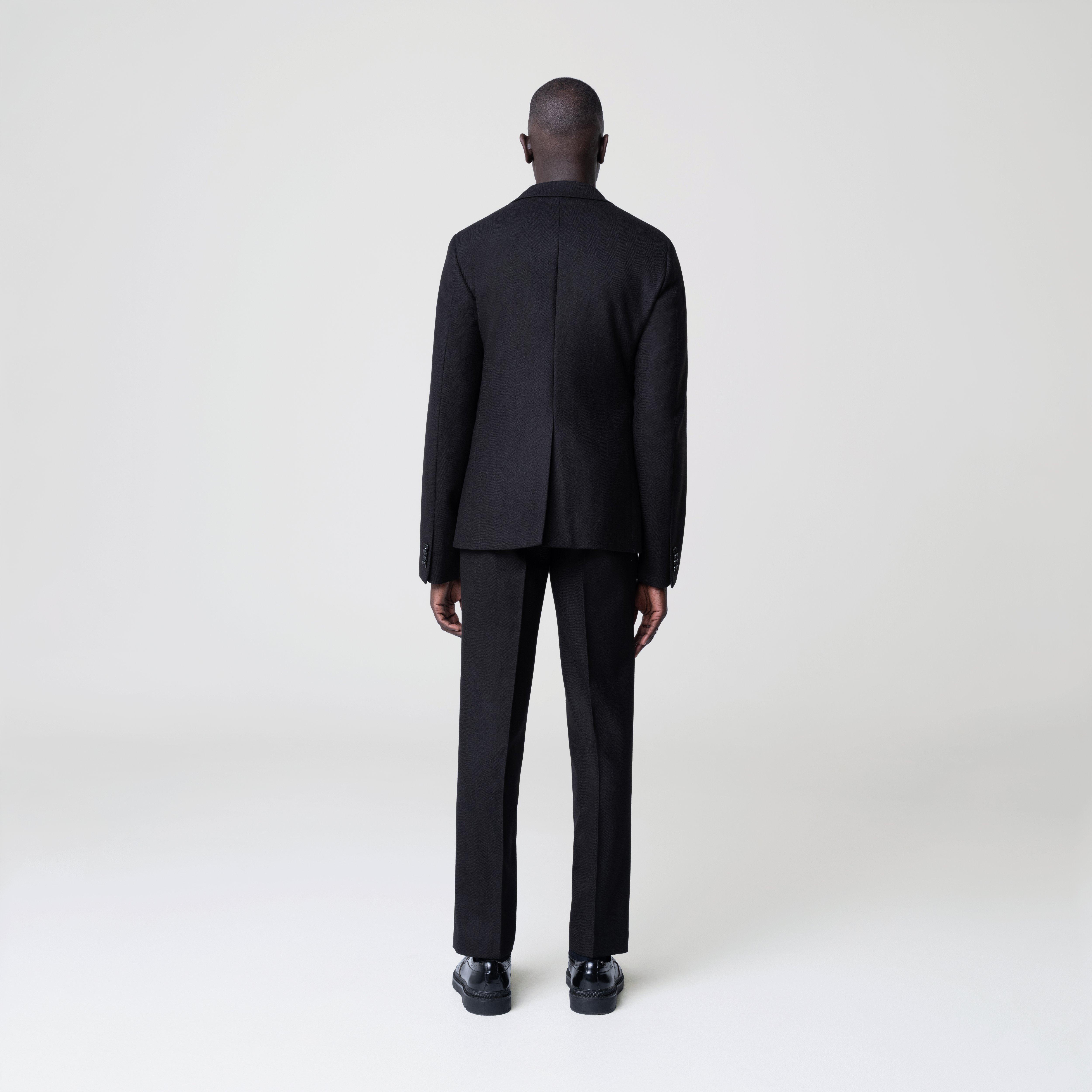 Product thumbnail 2 Black suit - Jubilee Herringbone Design from Fall / Winter Indochino Collection