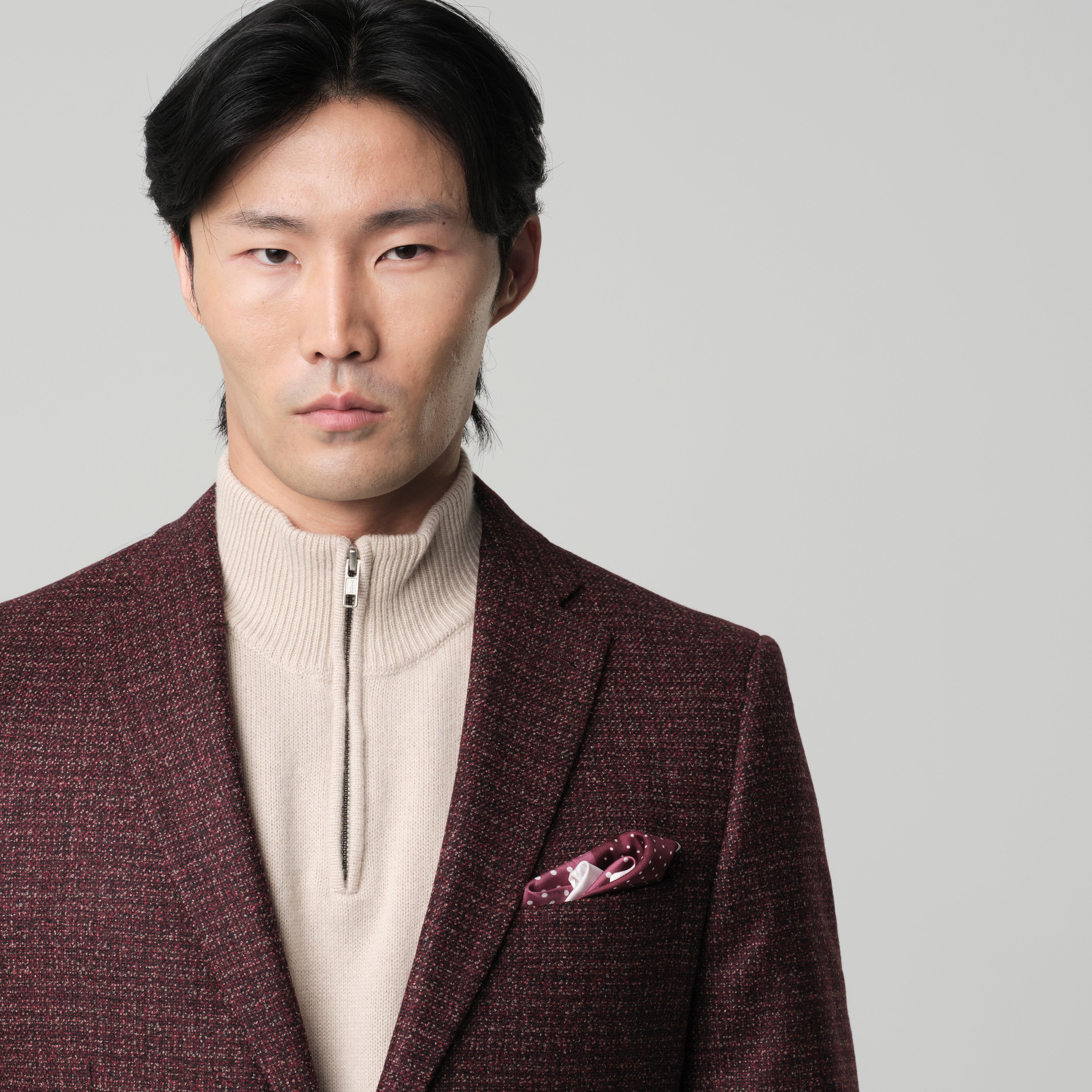 Product thumbnail 6 Red suit - Newbridge Solid Design from Fall / Winter Indochino Collection