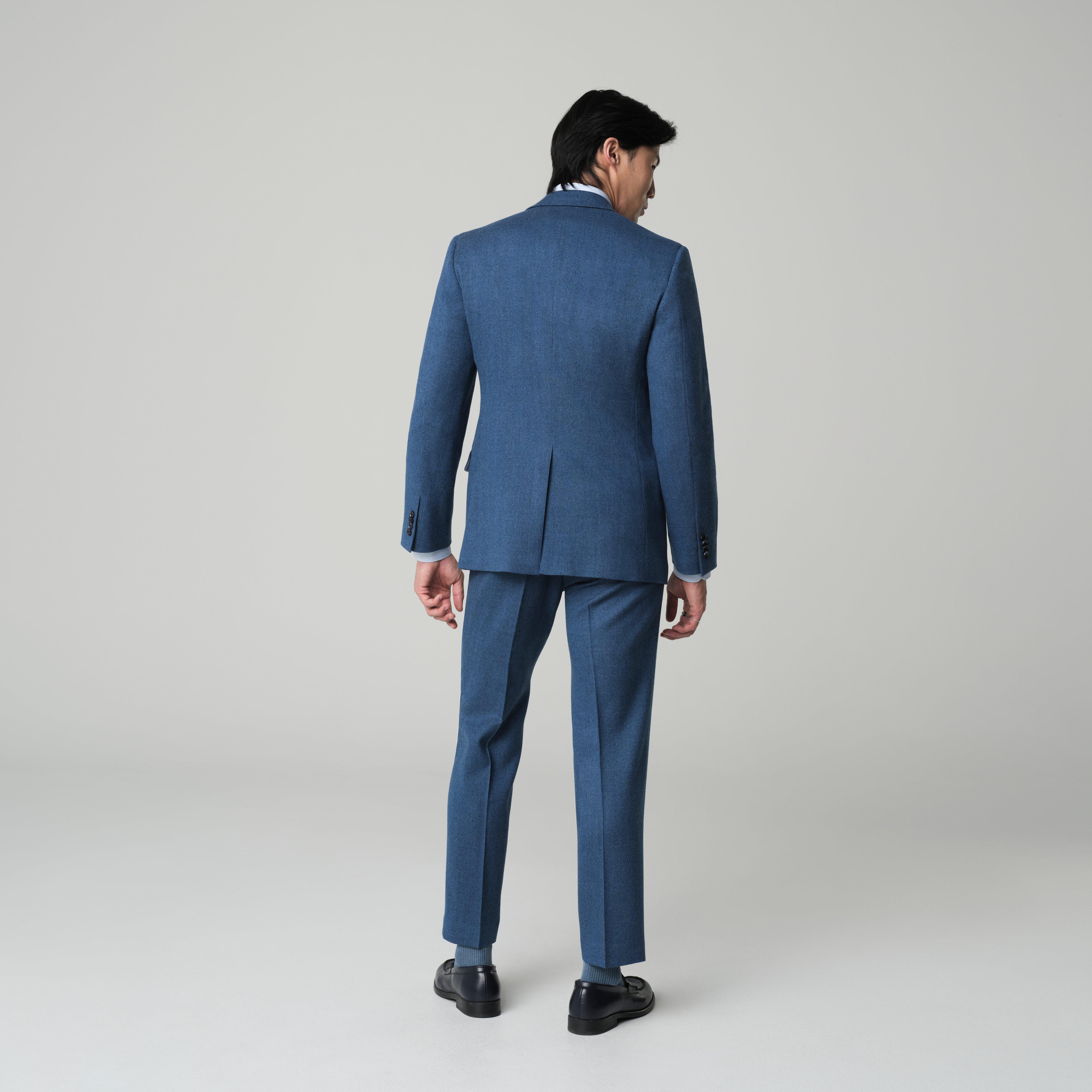 Product thumbnail 2 Blue suit - Peebles Solid Design from Fall / Winter Indochino Collection