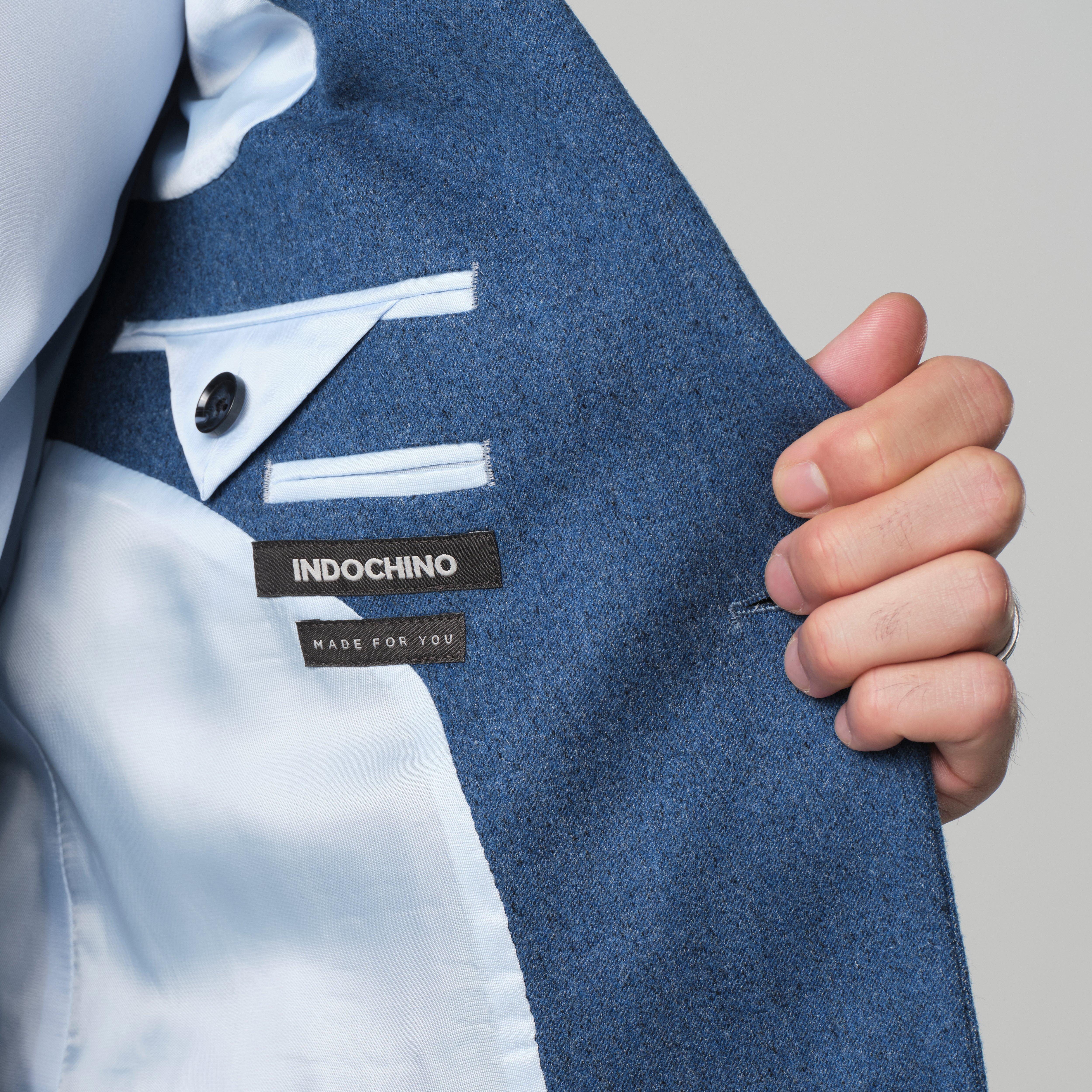 Product thumbnail 5 Blue suit - Peebles Solid Design from Fall / Winter Indochino Collection