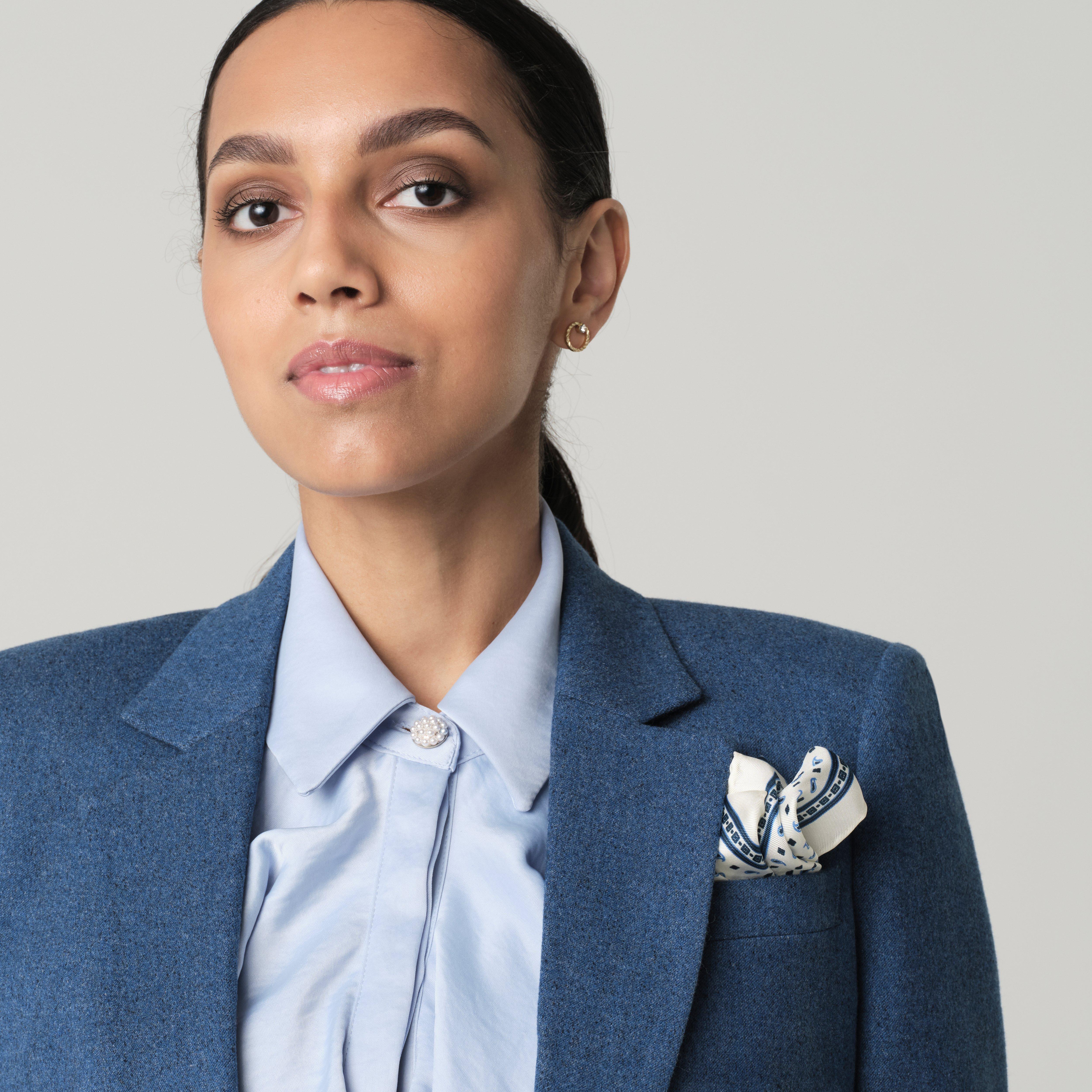Product thumbnail 6 Blue suit women - Peebles Solid Design from Fall / Winter Indochino Collection