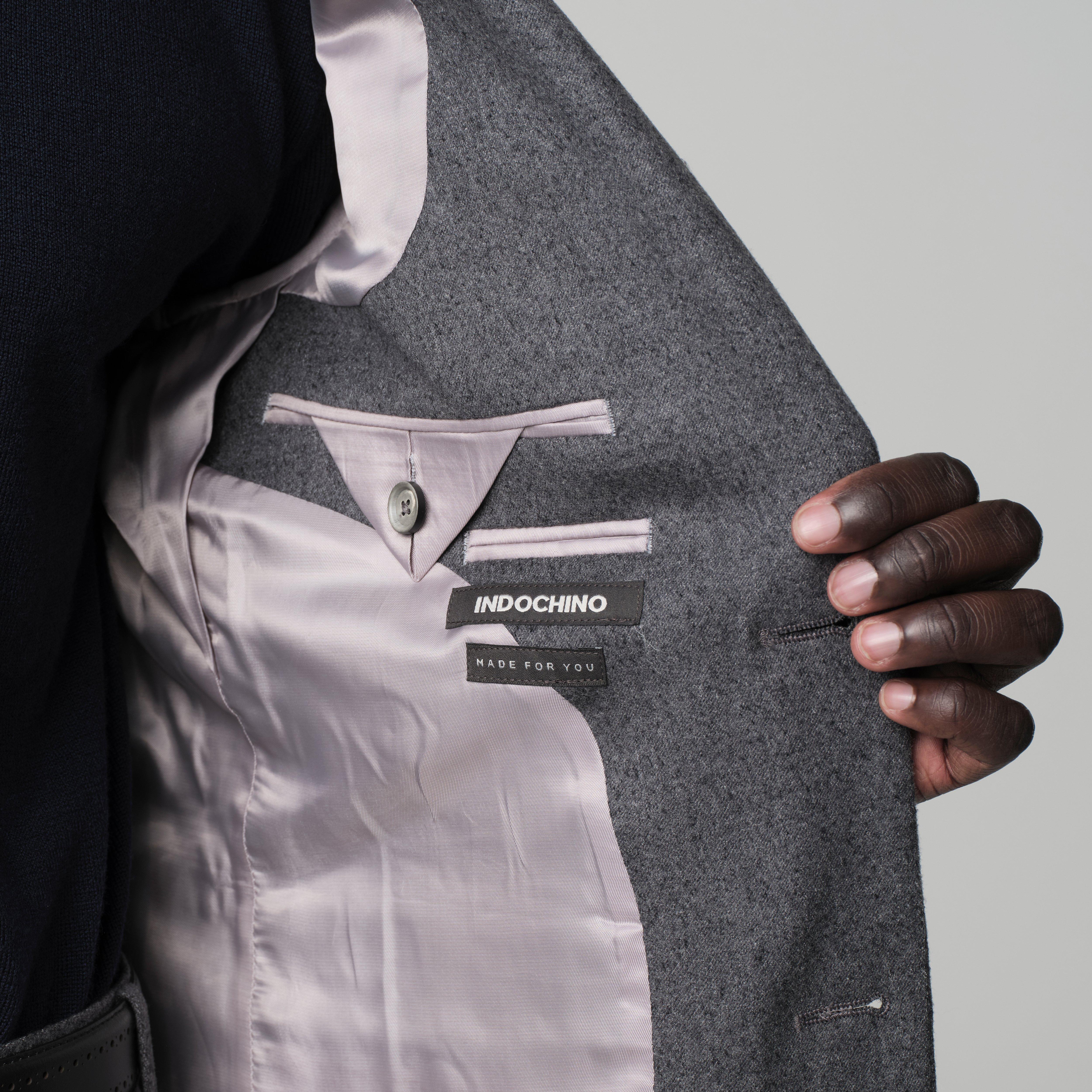 Product thumbnail 5 Gray suit - Peebles Solid Design from Fall / Winter Indochino Collection