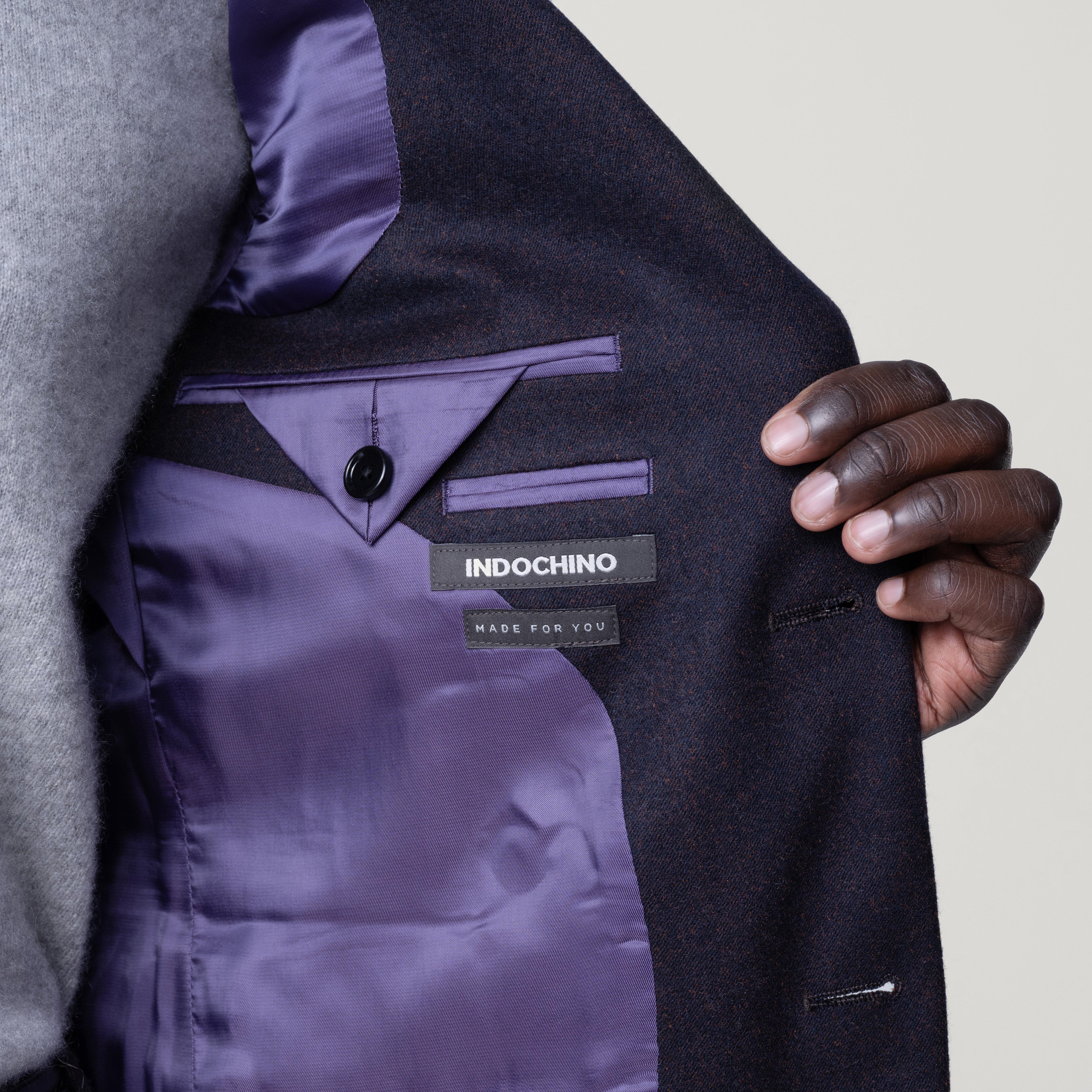 Product thumbnail 5 Purple suit - Peebles Solid Design from Fall / Winter Indochino Collection