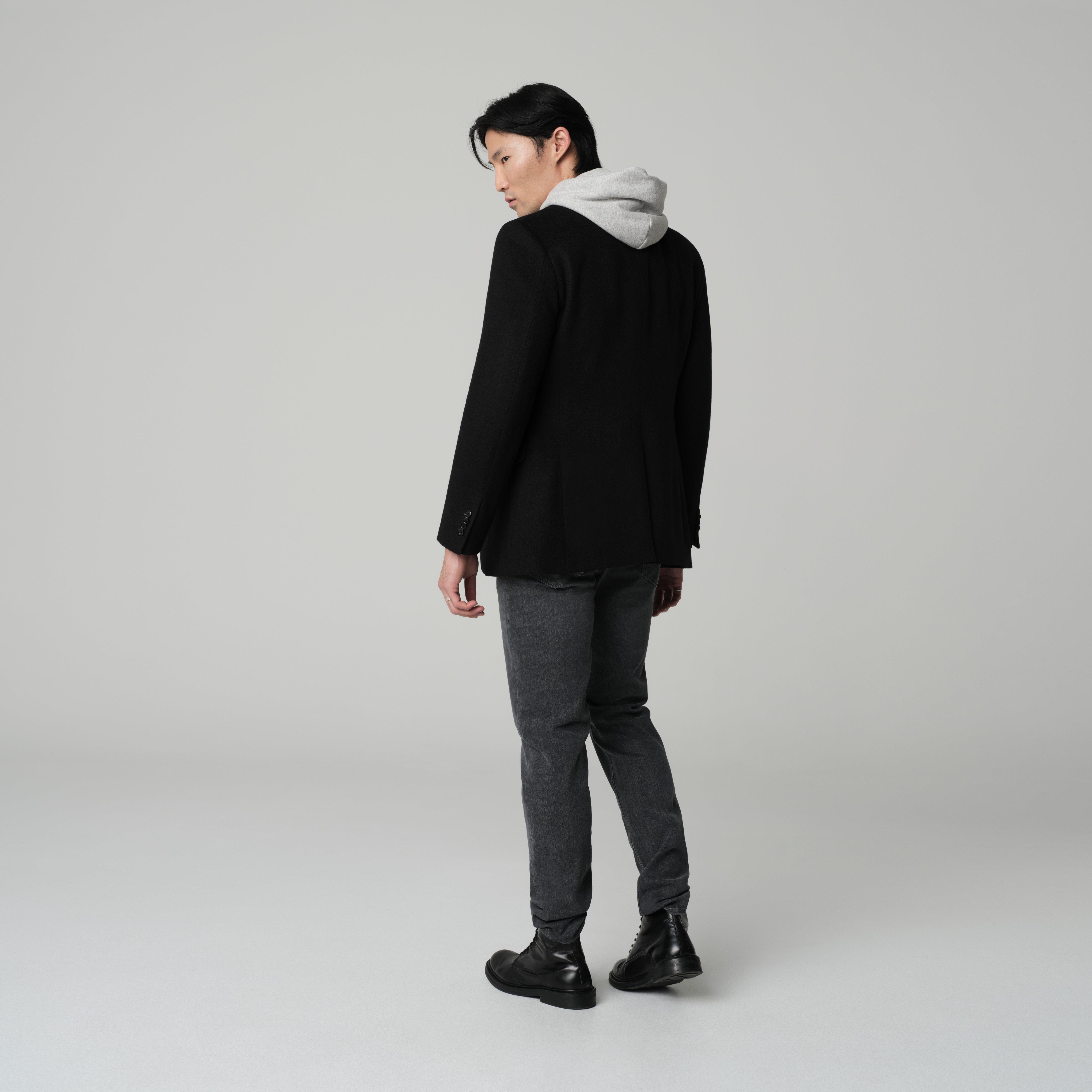 Product thumbnail 2 Black blazer - Heartford Solid Design from Luxury Indochino Collection