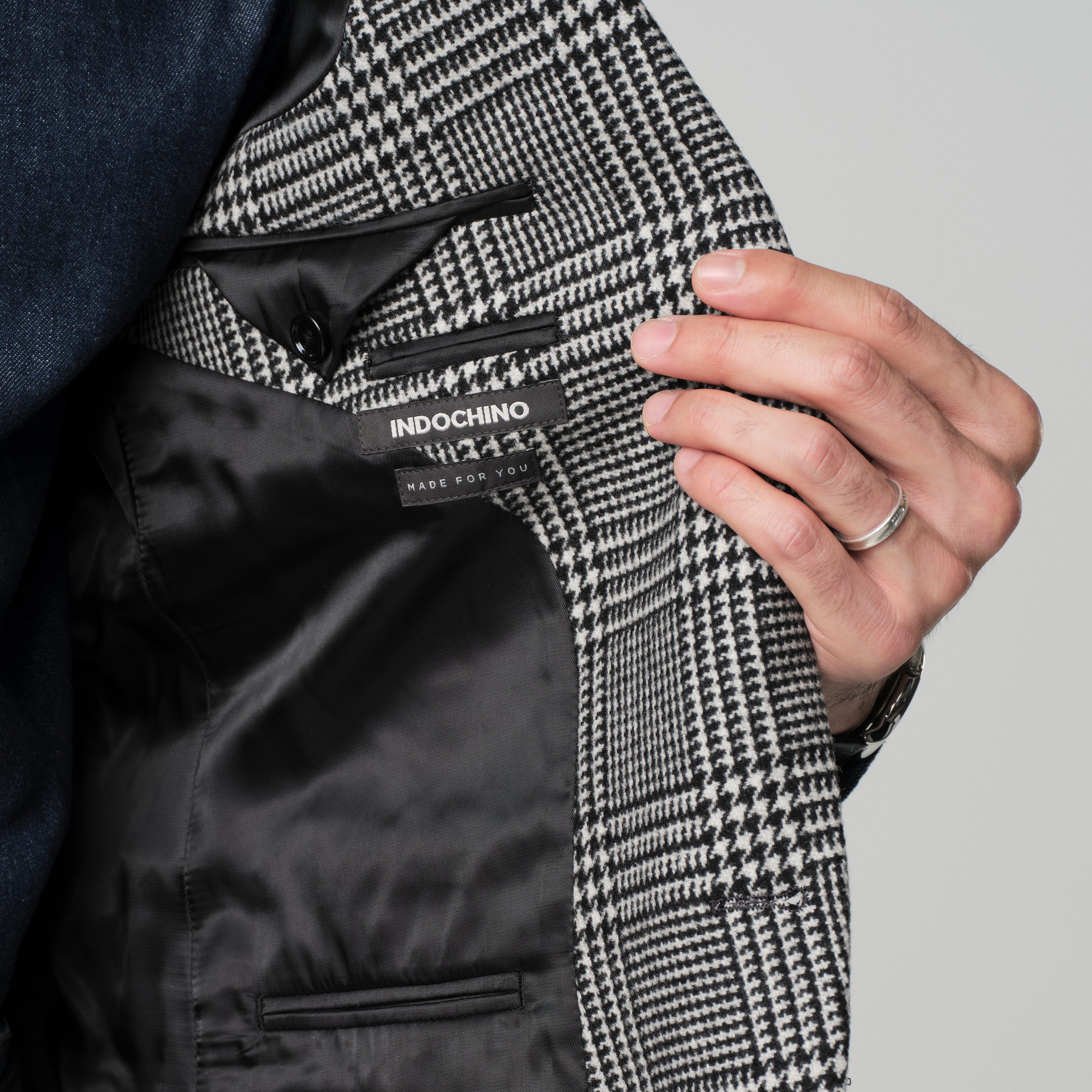 Product thumbnail 3 Black blazer - Heartford Houndstooth Design from Premium Indochino Collection
