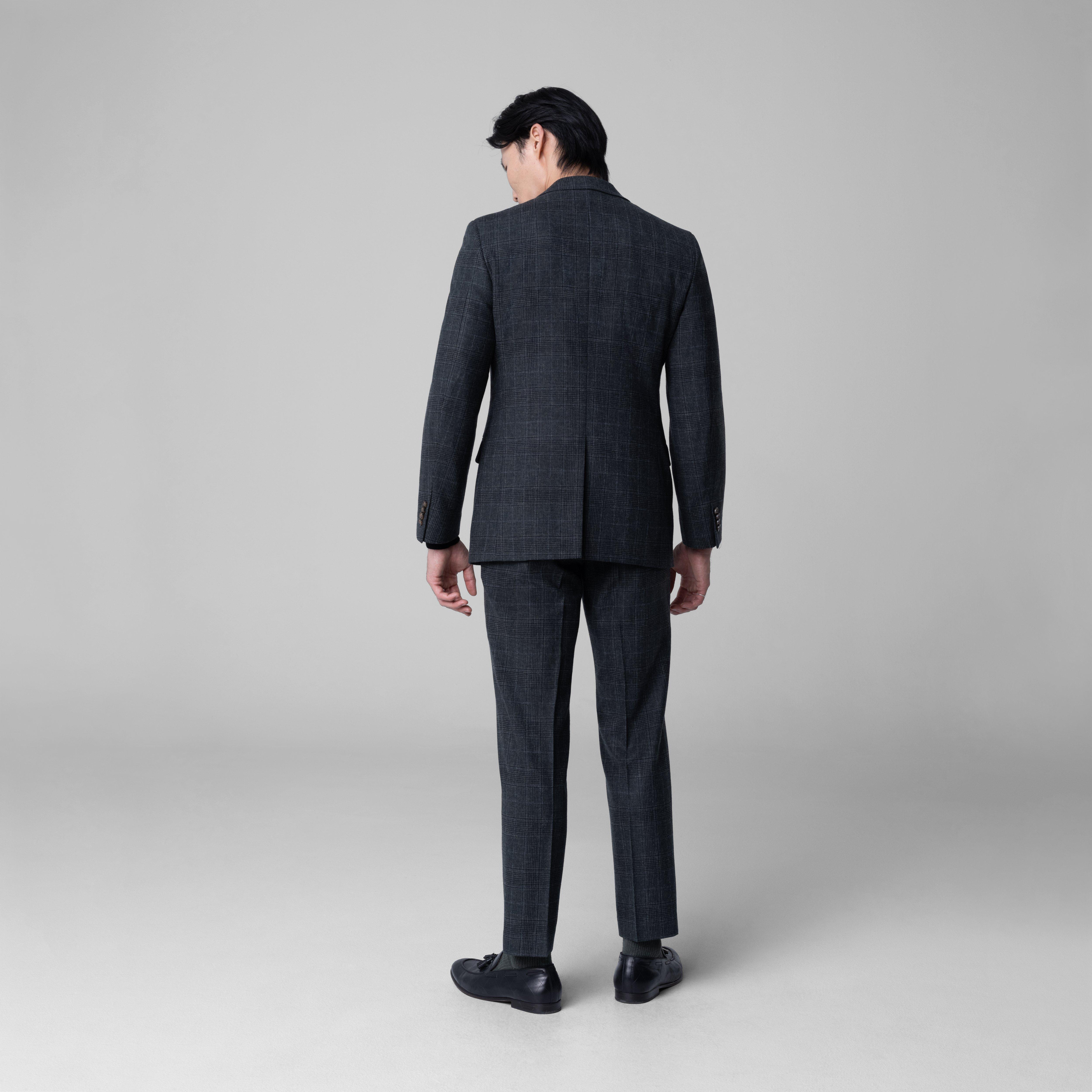 Product thumbnail 2 Green blazer - Montafia Plaid Design from Italian Indochino Collection