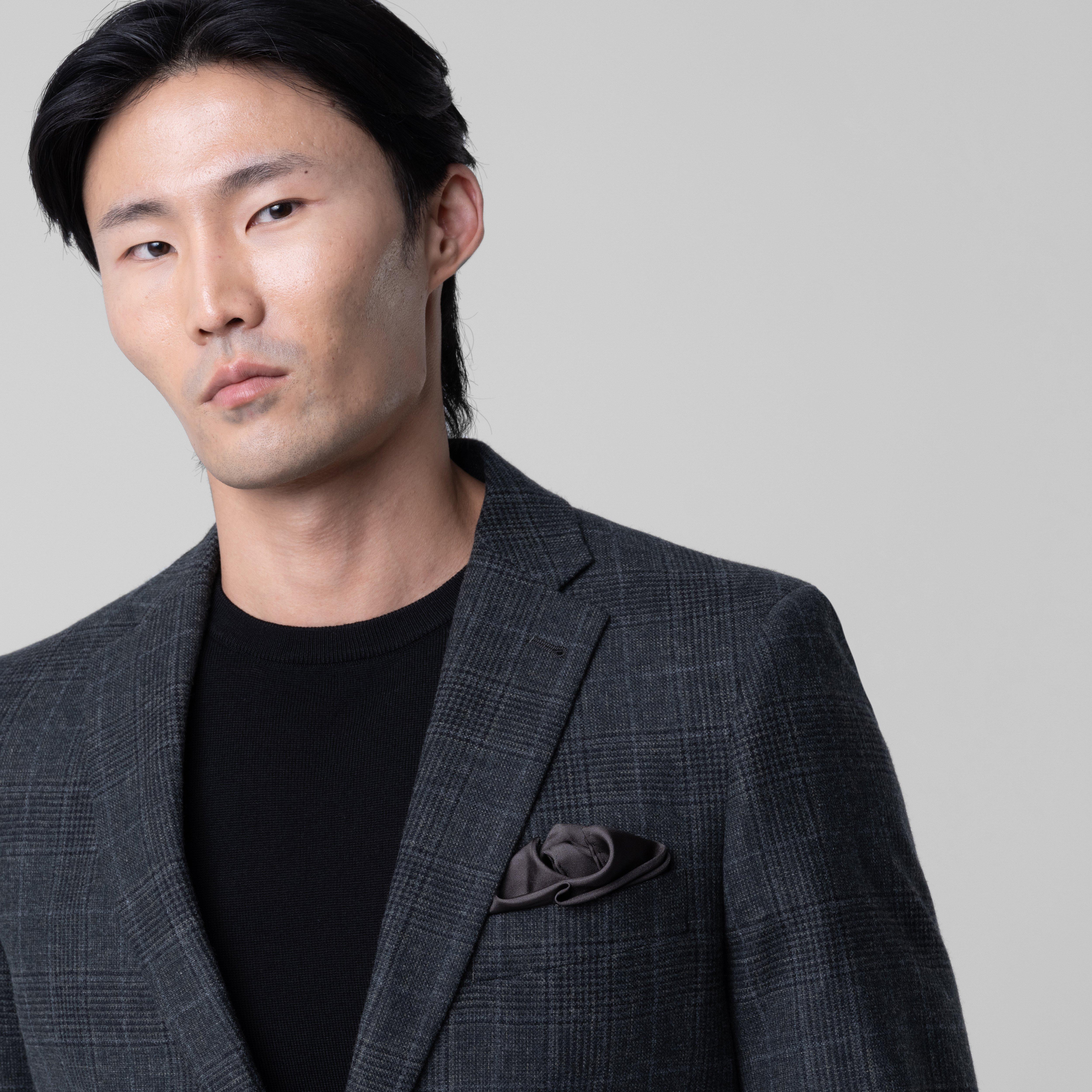 Product thumbnail 4 Green blazer - Montafia Plaid Design from Italian Indochino Collection
