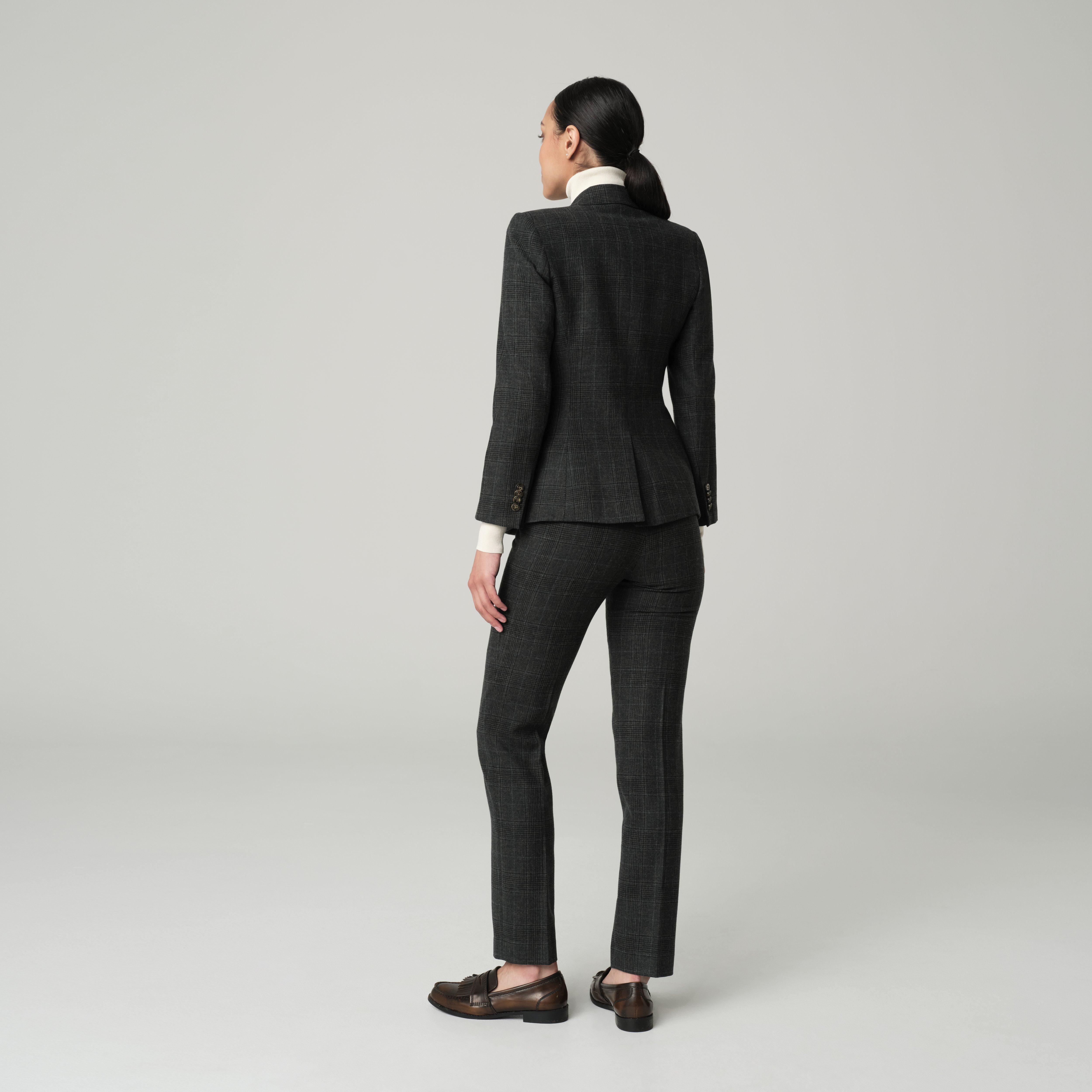 Product thumbnail 2 Green suit women - Montafia Plaid Design from Italian Indochino Collection
