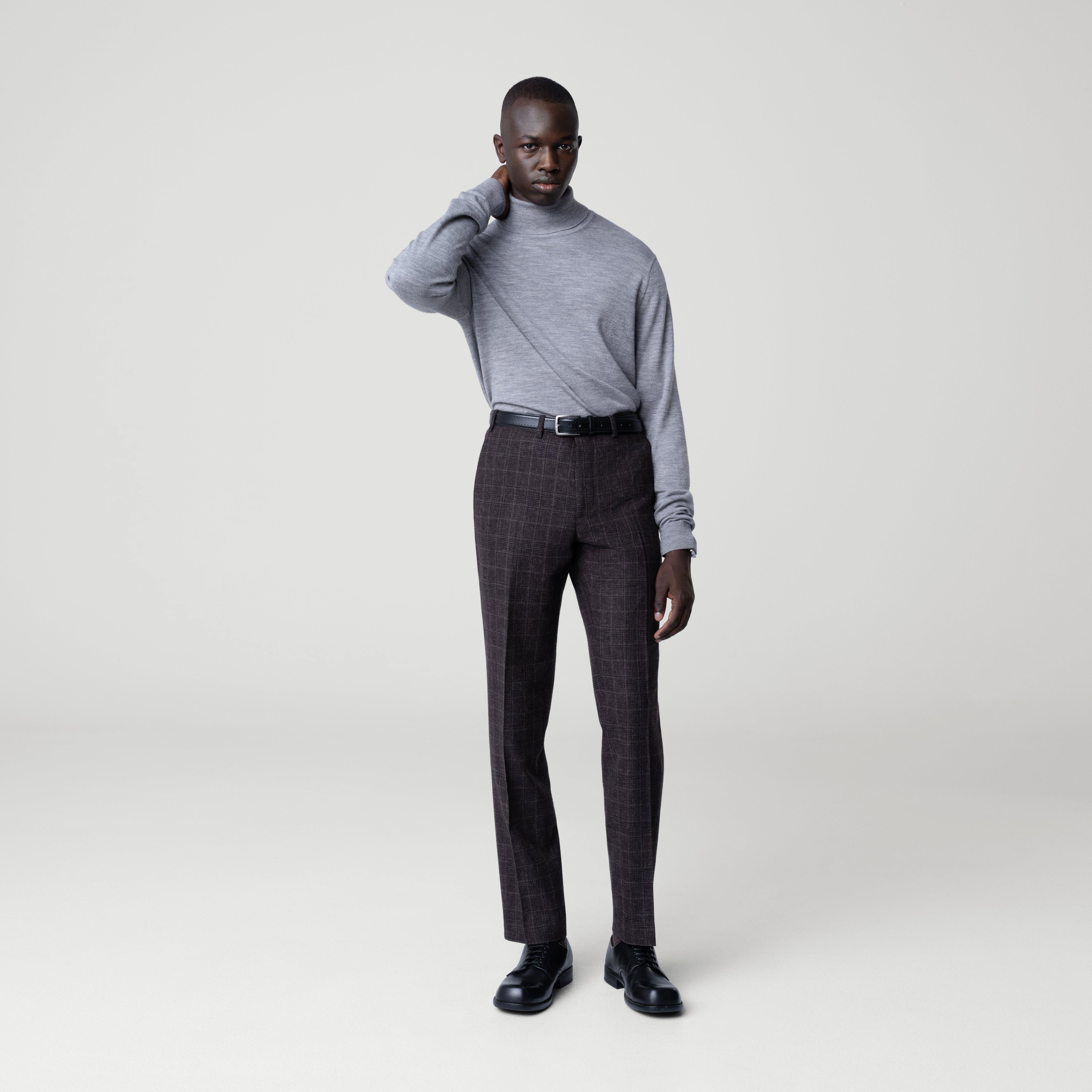 Product thumbnail 3 Brown suit - Montafia Plaid Design from Italian Indochino Collection