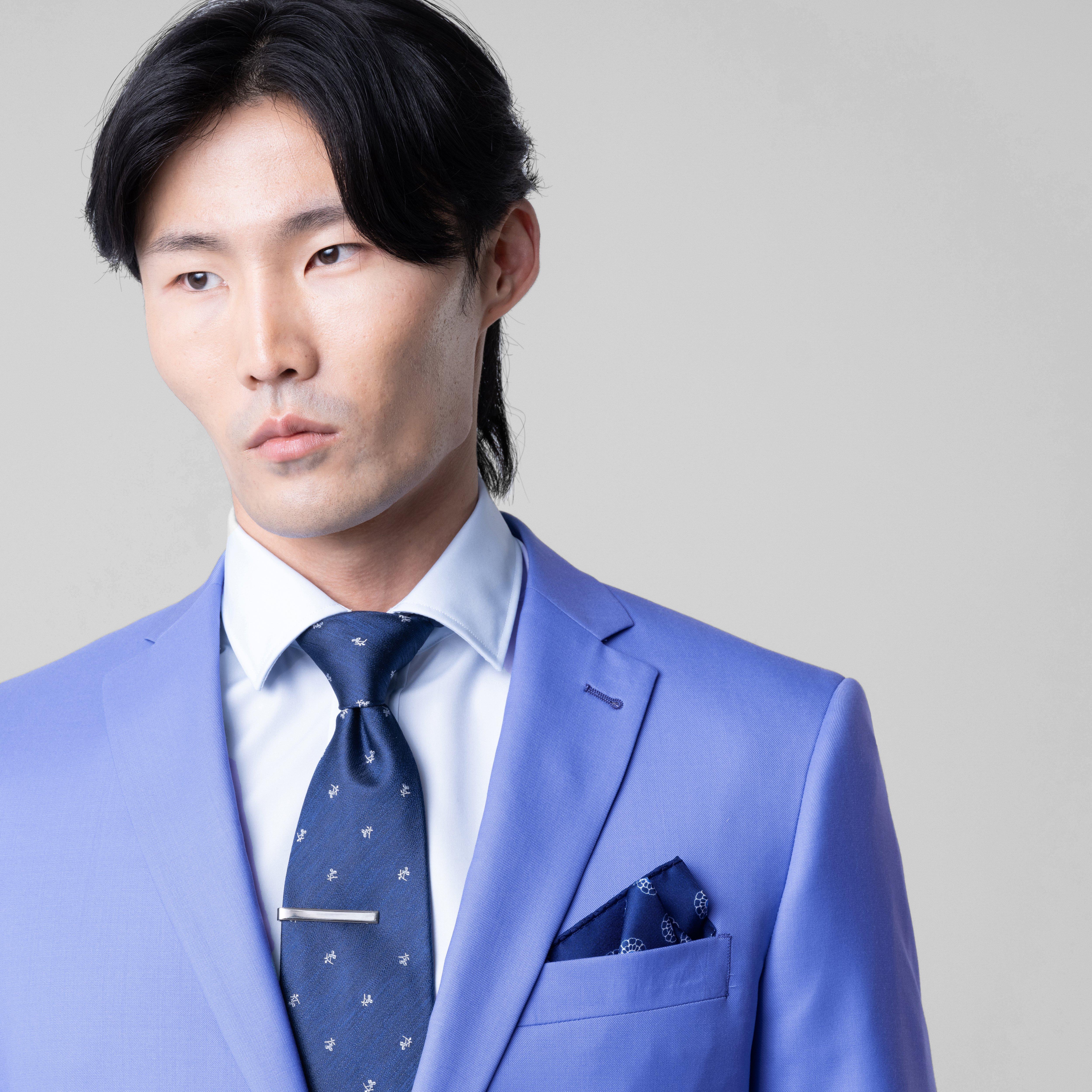 Product thumbnail 4 Blue blazer - Highbridge Solid Design from Luxury Indochino Collection