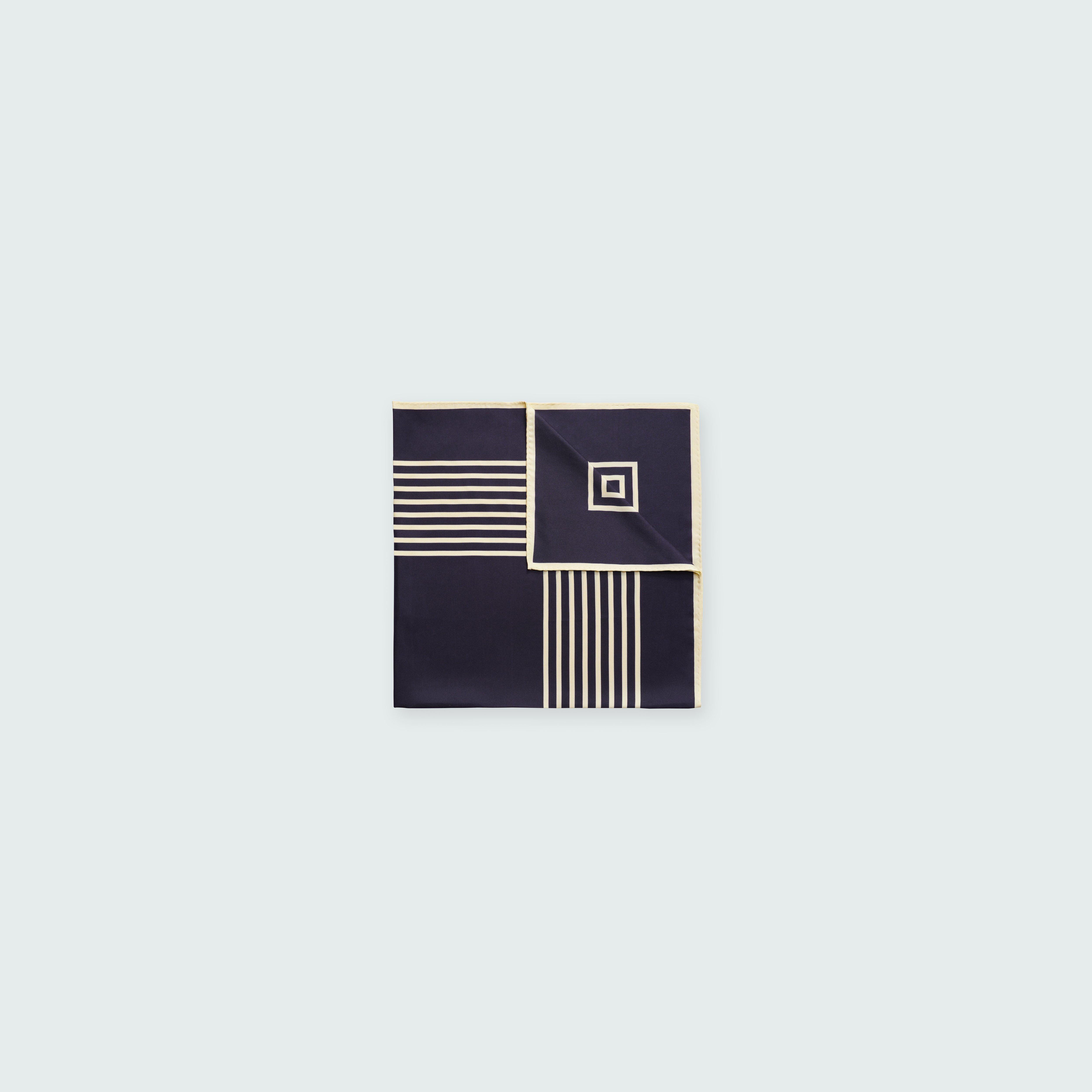 Navy scarf - Solid Design from Indochino Collection