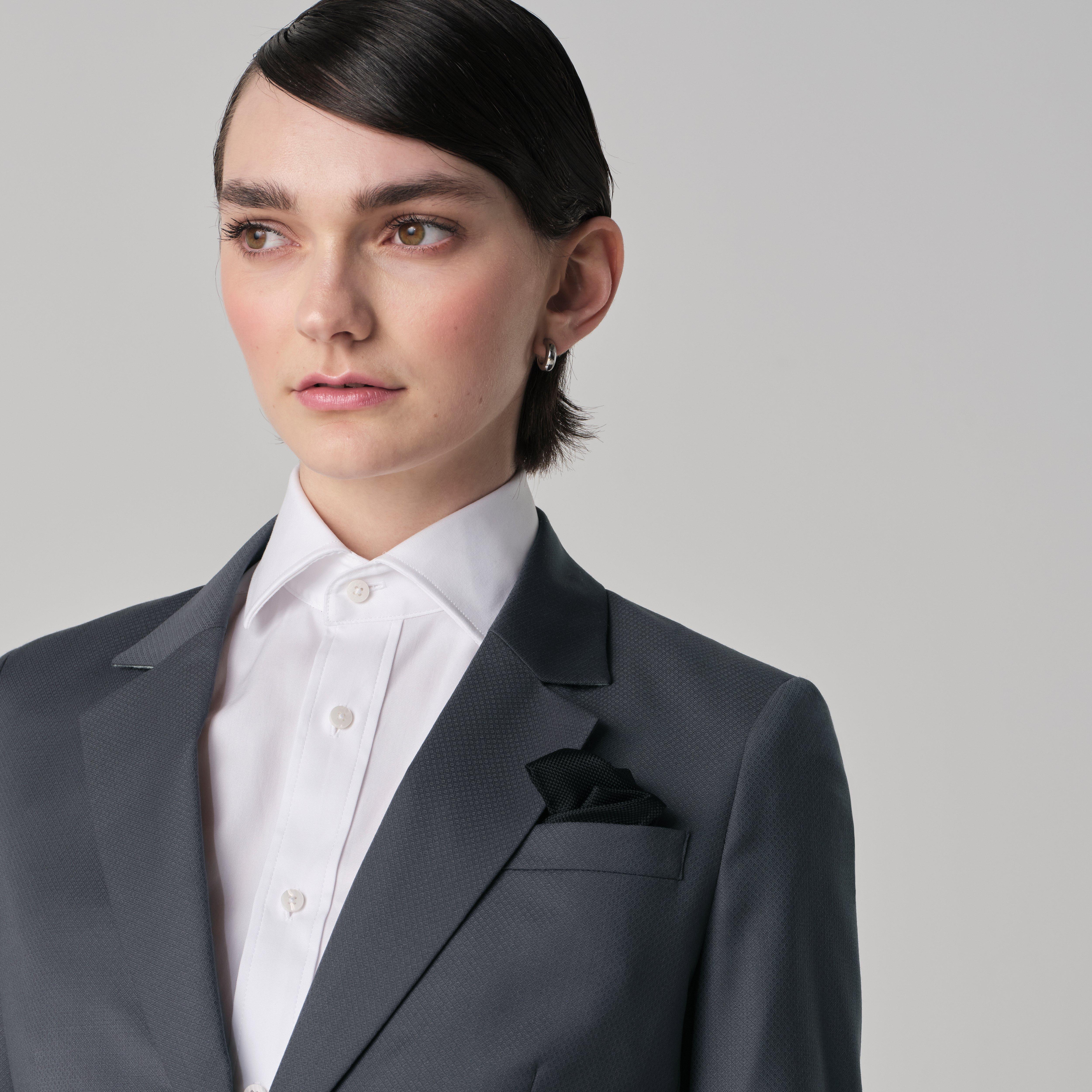 Product thumbnail 4 Gray blazer women - Highworth Solid Design from Premium Indochino Collection
