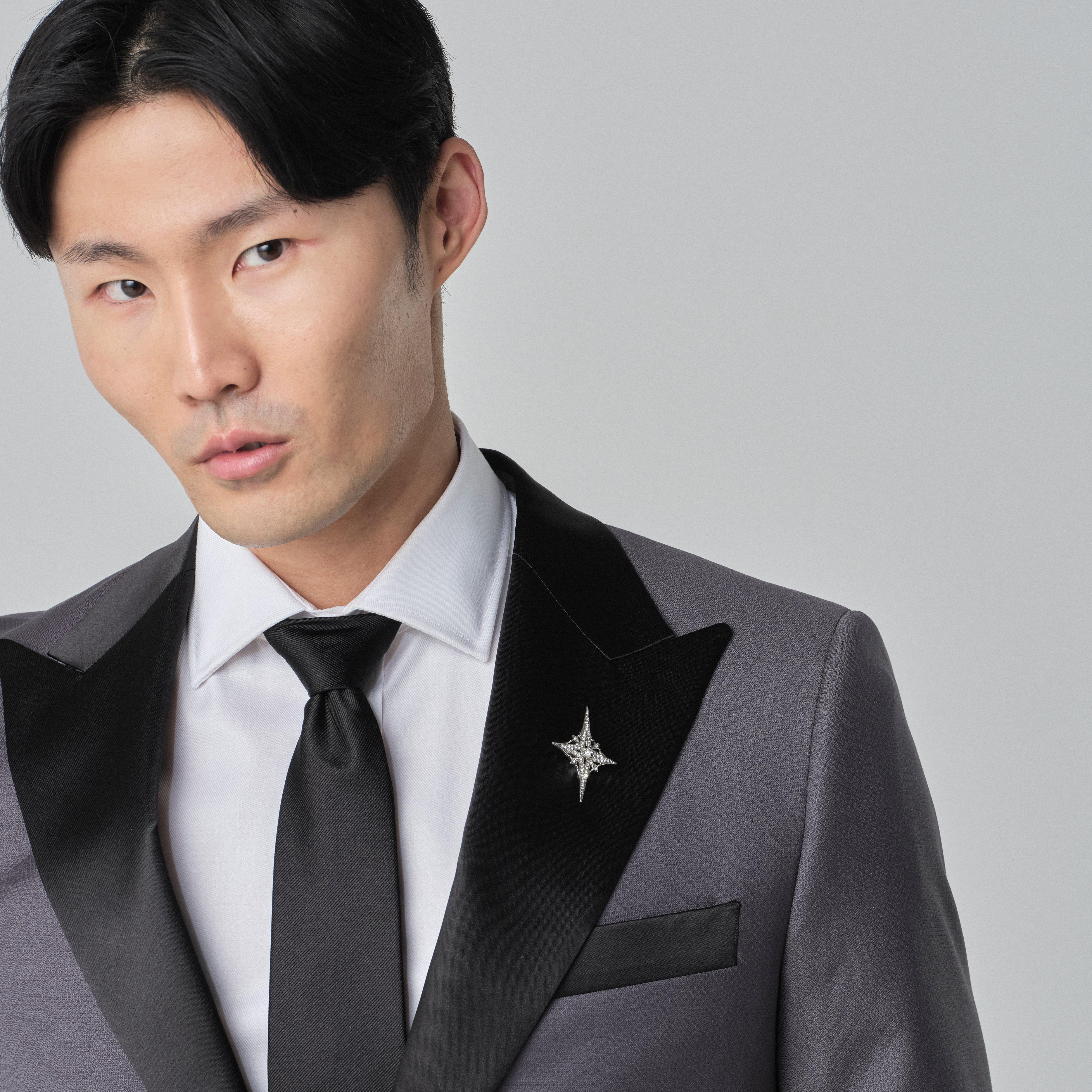 Product thumbnail 4 Gray blazer - Highworth Solid Design from Premium Indochino Collection