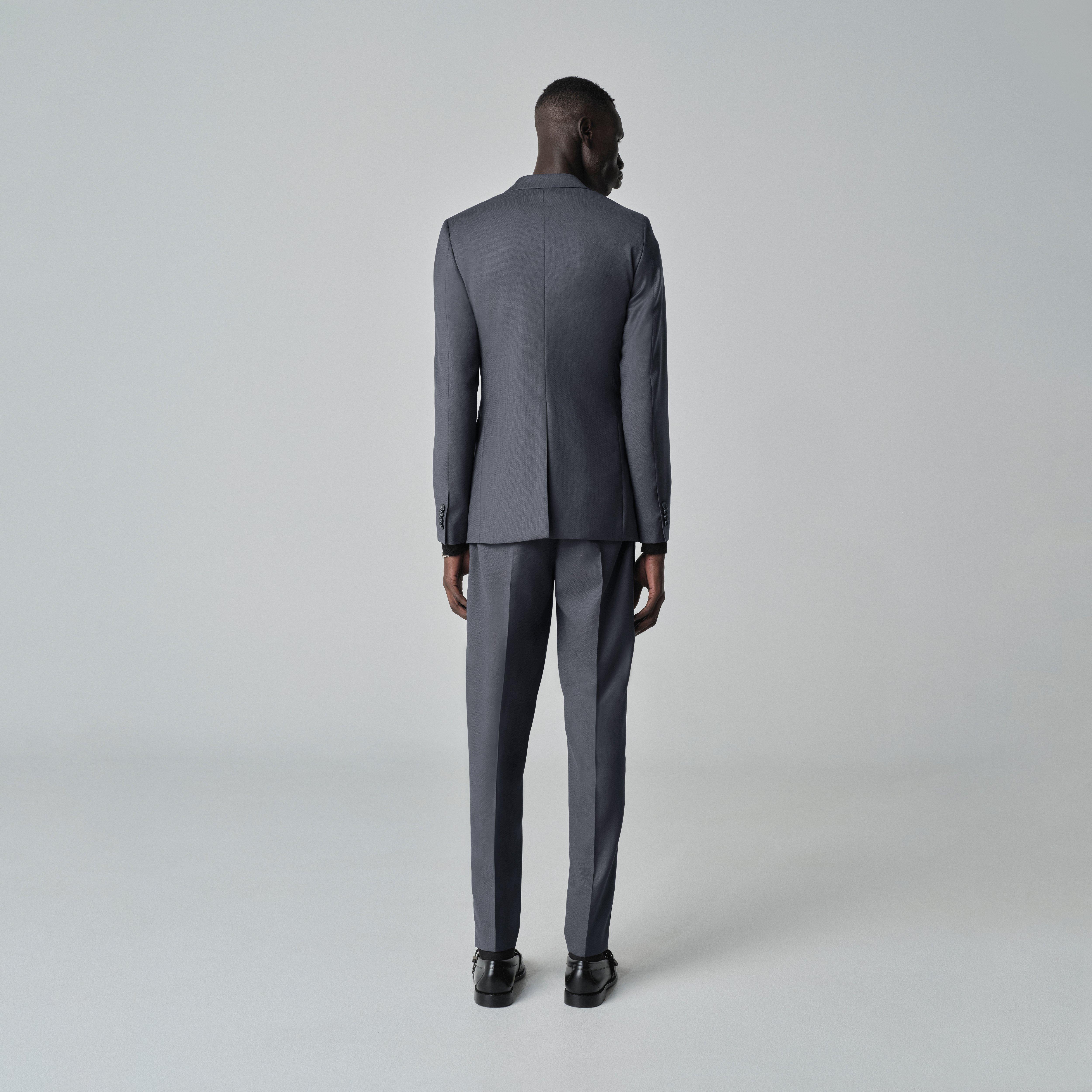 Product thumbnail 2 Gray suit - Highworth Solid Design from Premium Indochino Collection