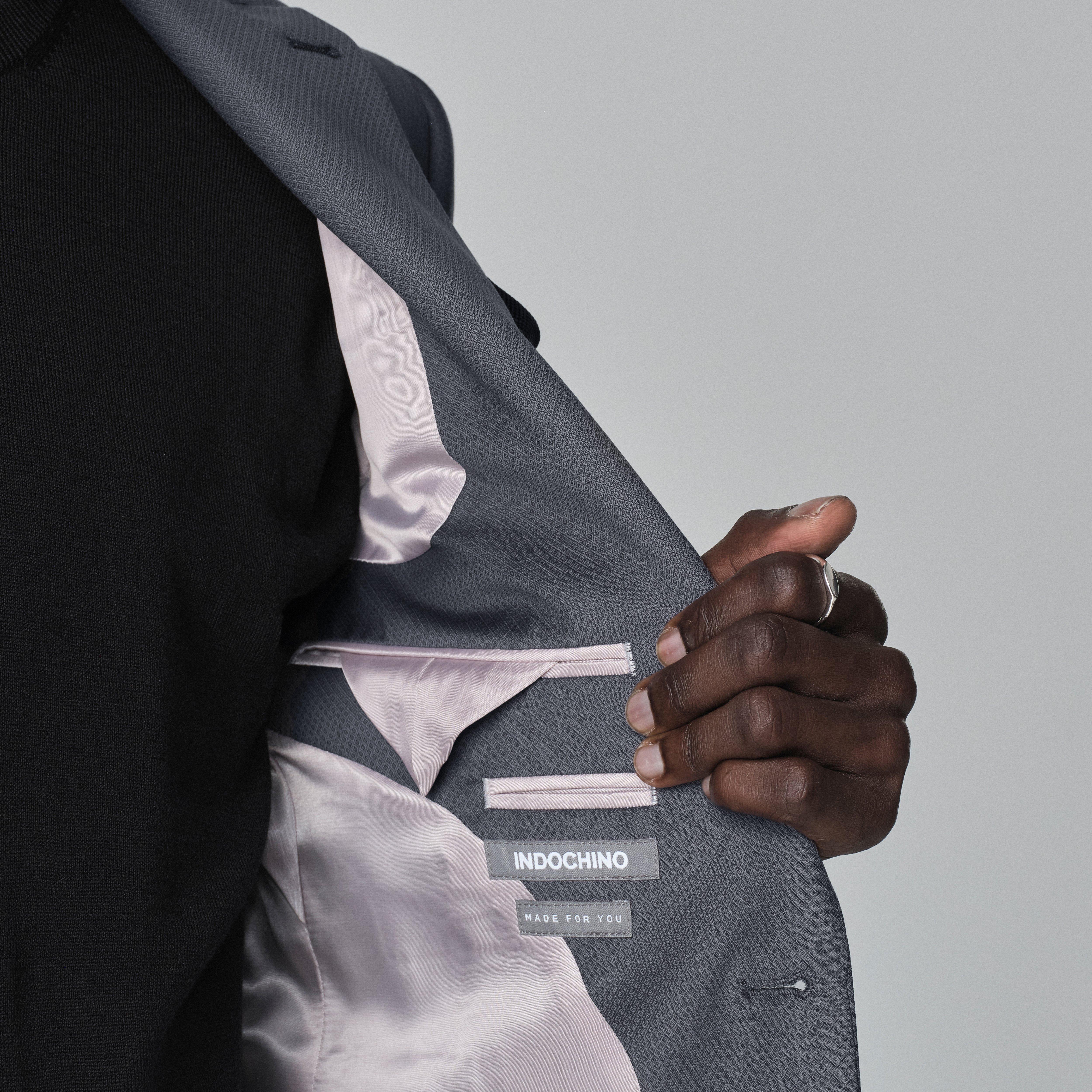 Product thumbnail 5 Gray suit - Highworth Solid Design from Premium Indochino Collection