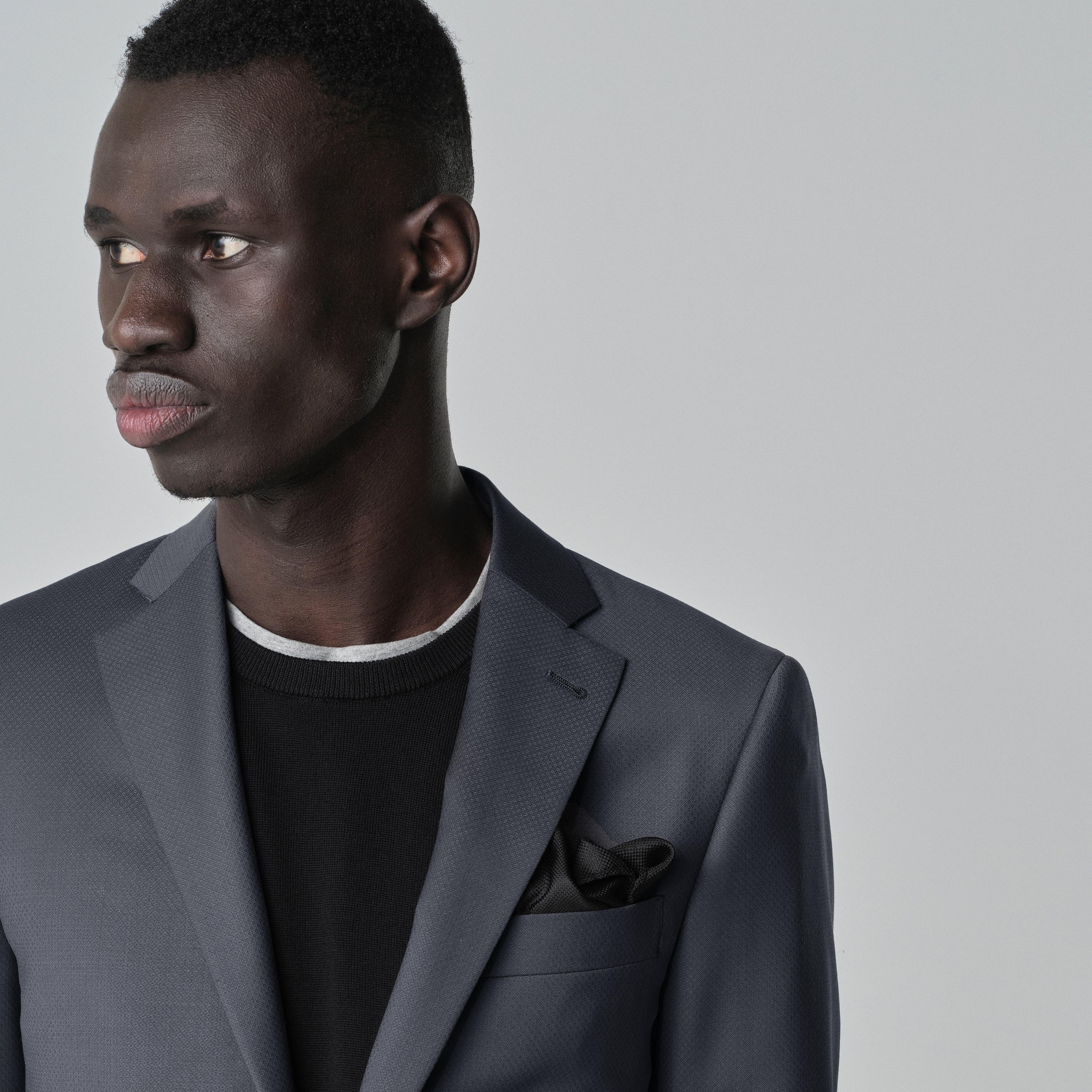 Product thumbnail 6 Gray suit - Highworth Solid Design from Premium Indochino Collection