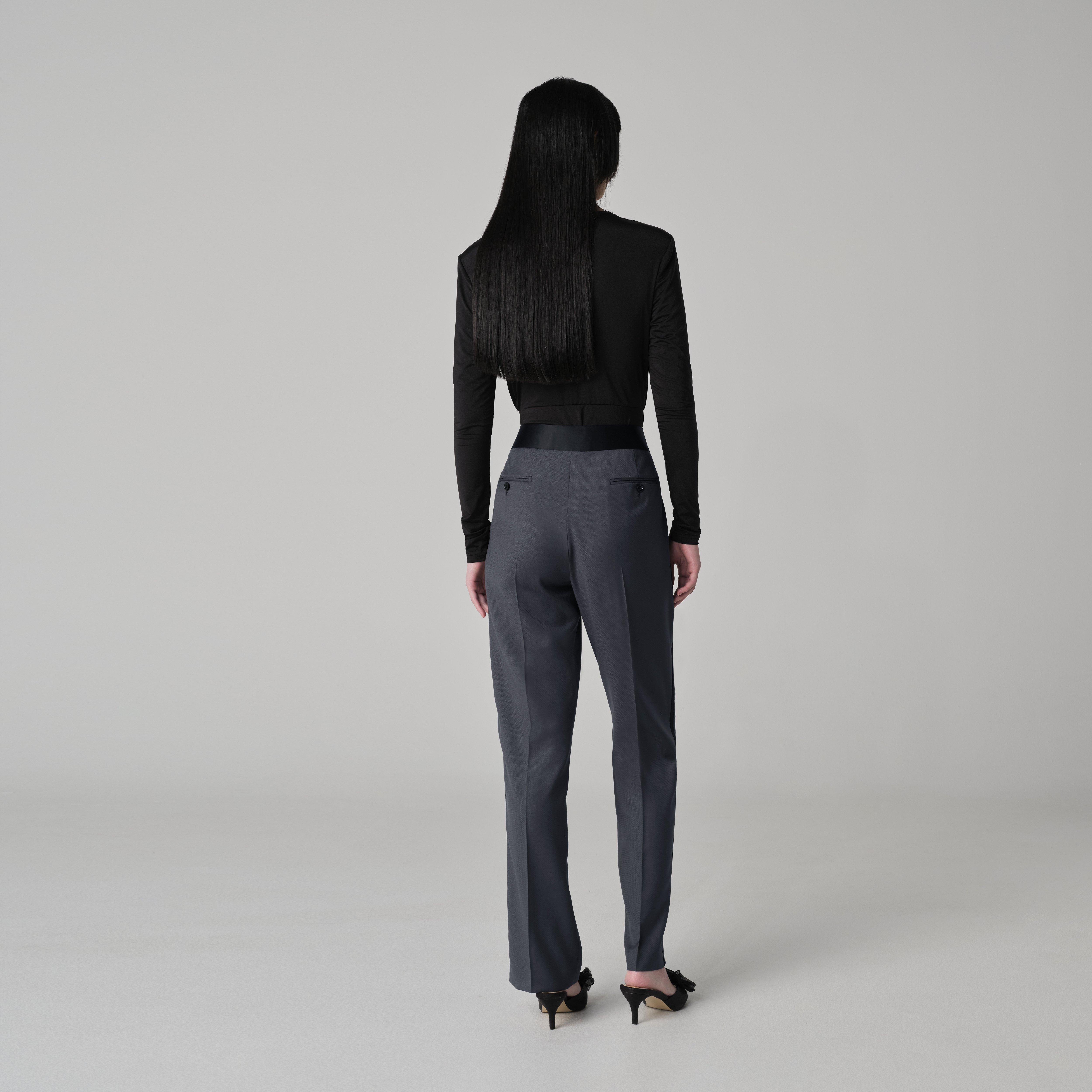 Product thumbnail 4 Gray suit women - Highworth Solid Design from Tuxedo Indochino Collection
