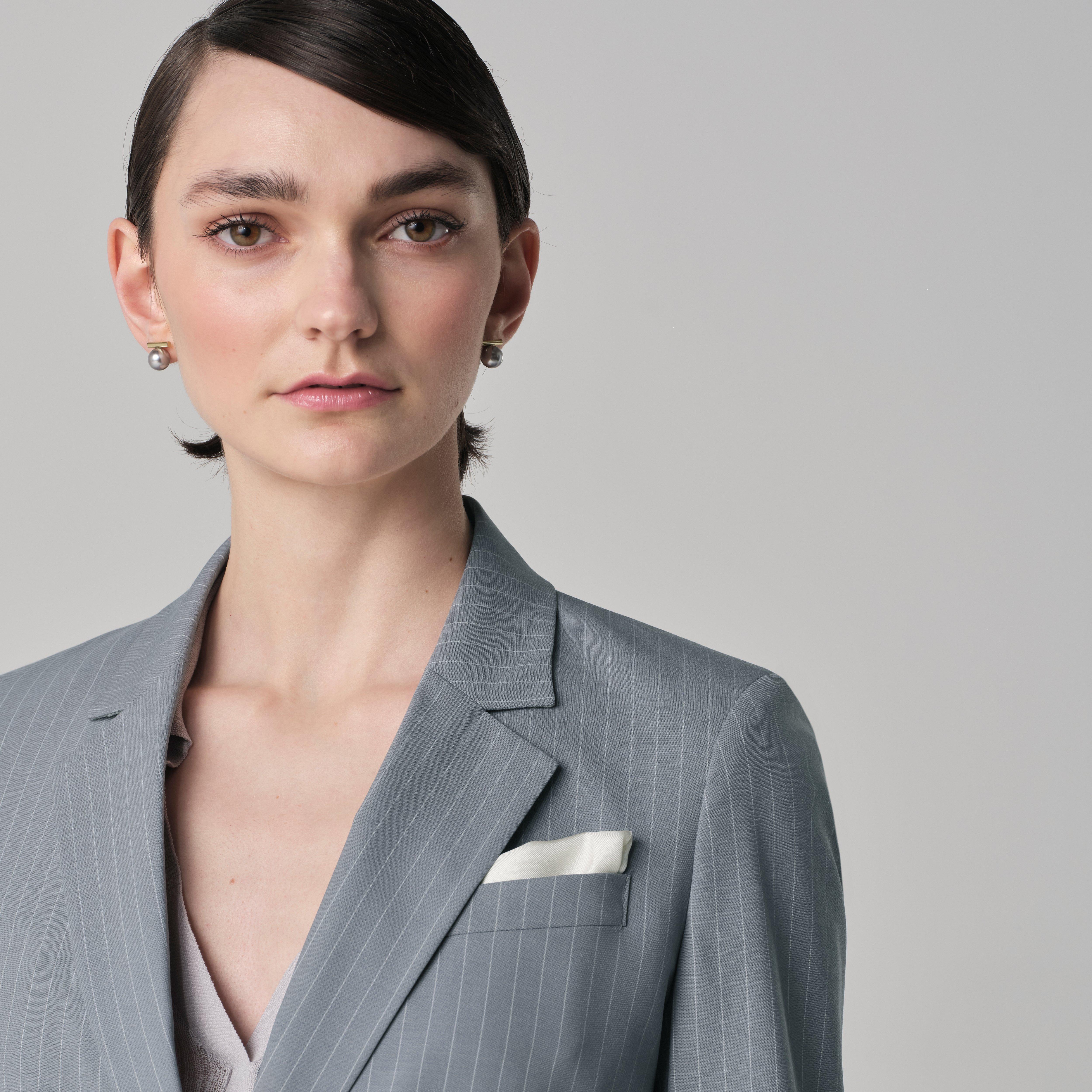 Product thumbnail 4 Gray blazer women - Howell Striped Design from Luxury Indochino Collection