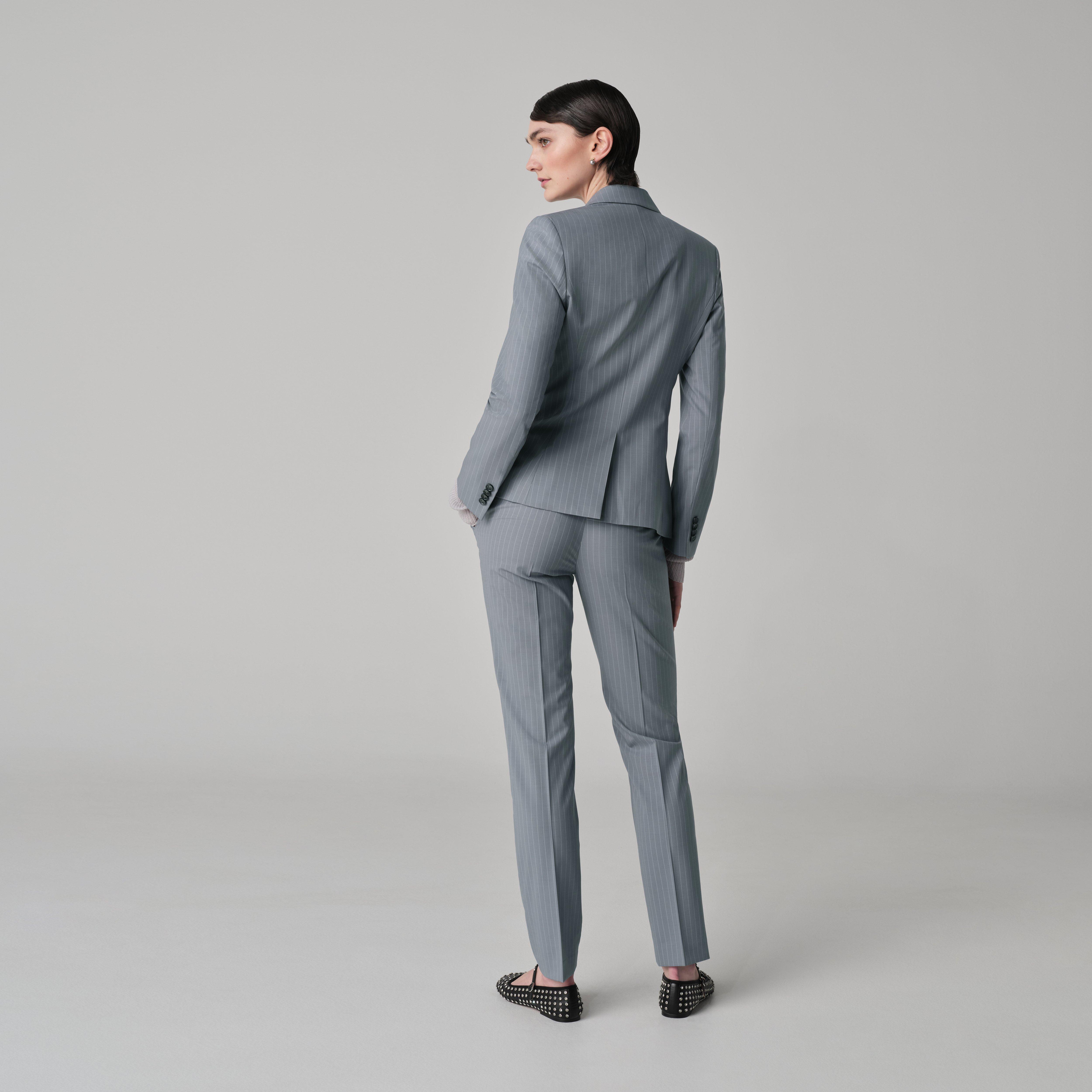 Product thumbnail 2 Gray suit women - Howell Striped Design from Luxury Indochino Collection