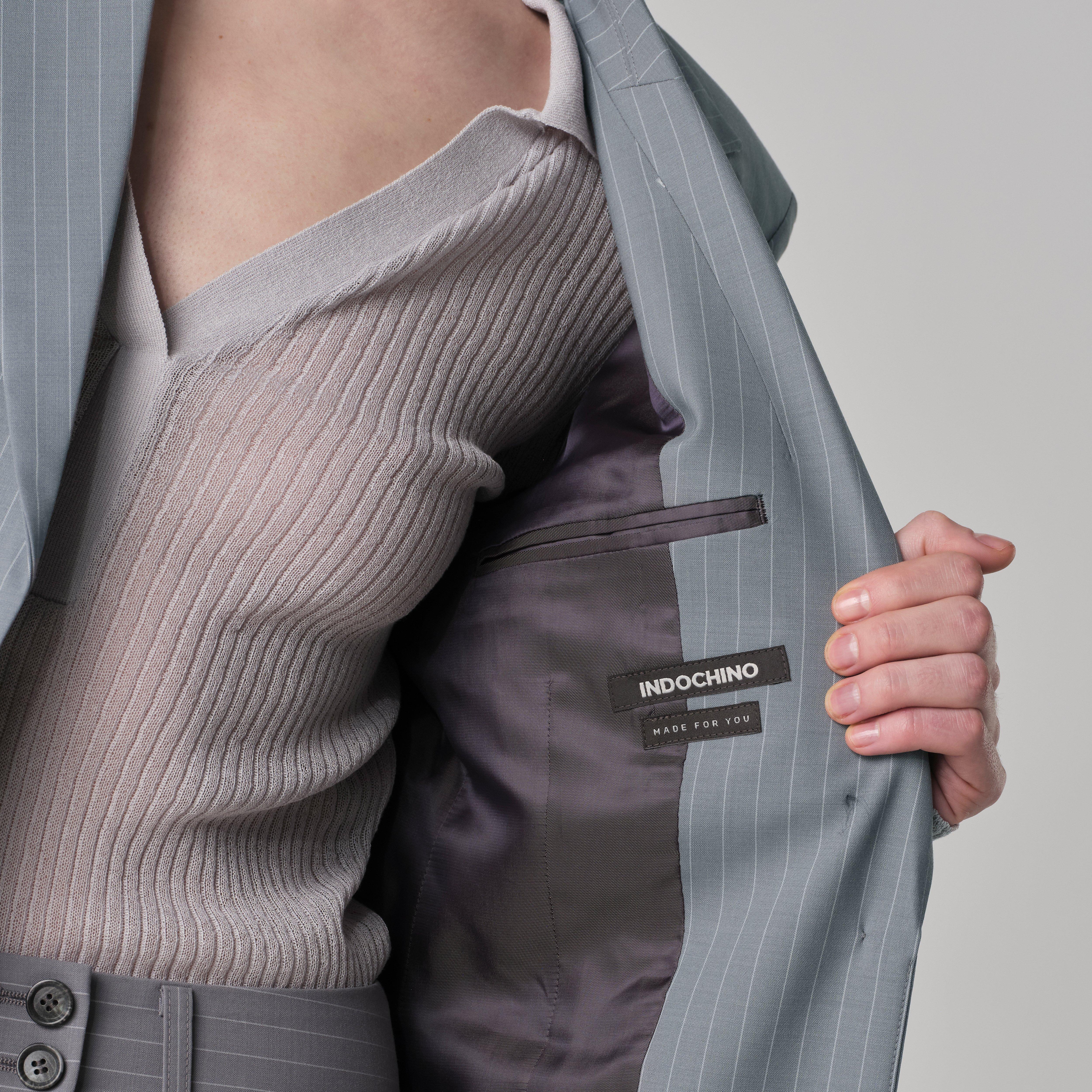 Product thumbnail 5 Gray suit women - Howell Striped Design from Luxury Indochino Collection