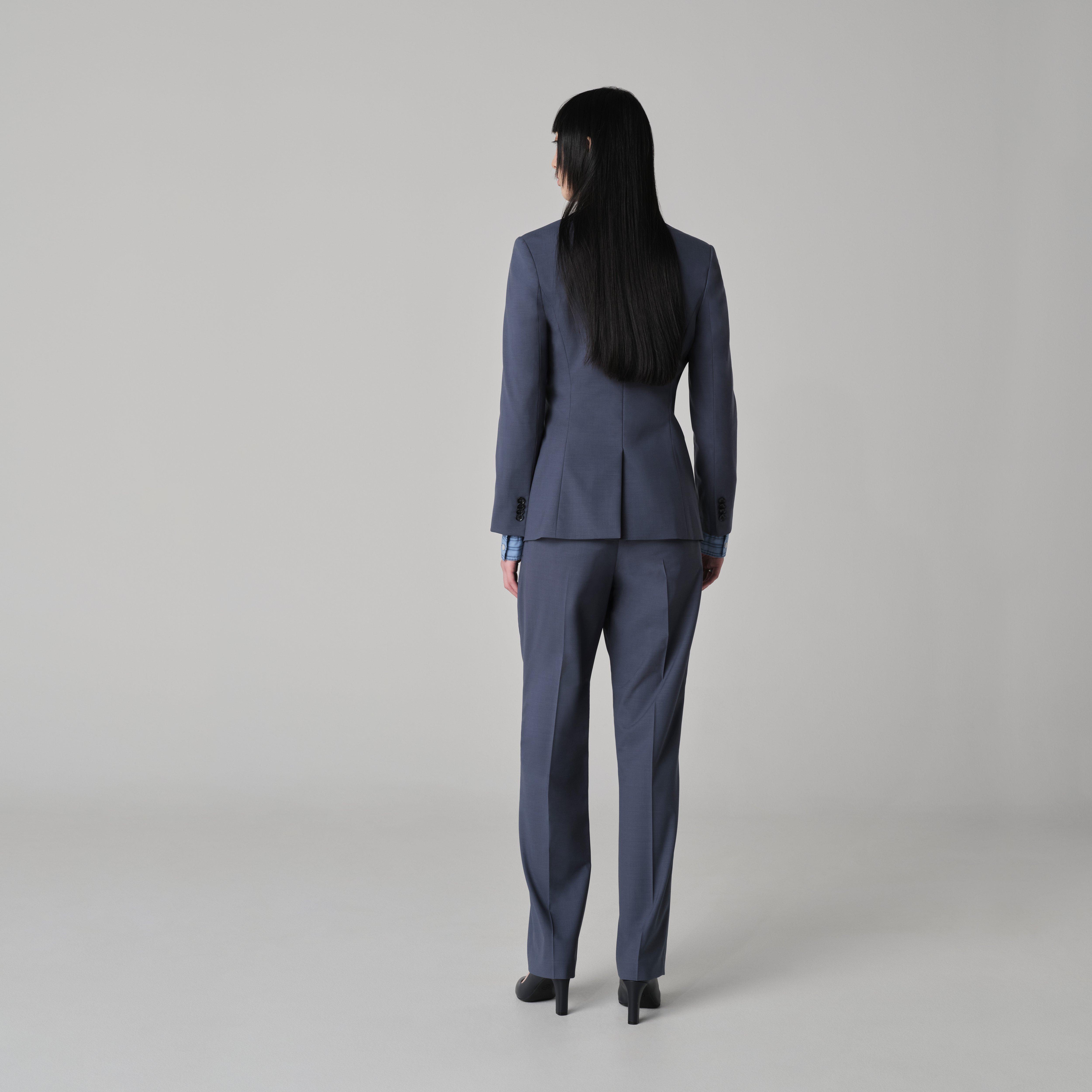 Product thumbnail 2 Blue suit women - Howell Solid Design from Luxury Indochino Collection