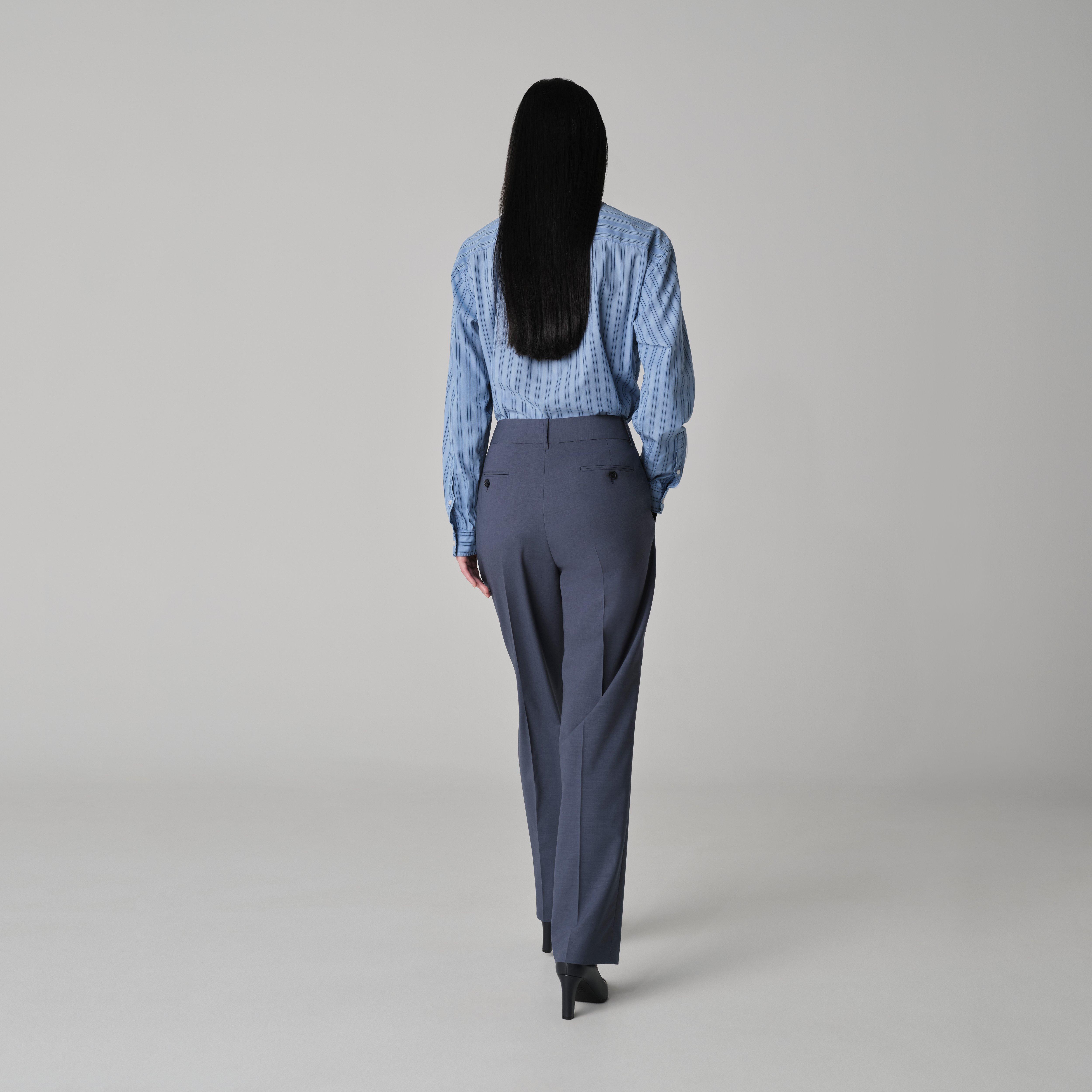 Product thumbnail 4 Blue suit women - Howell Solid Design from Luxury Indochino Collection
