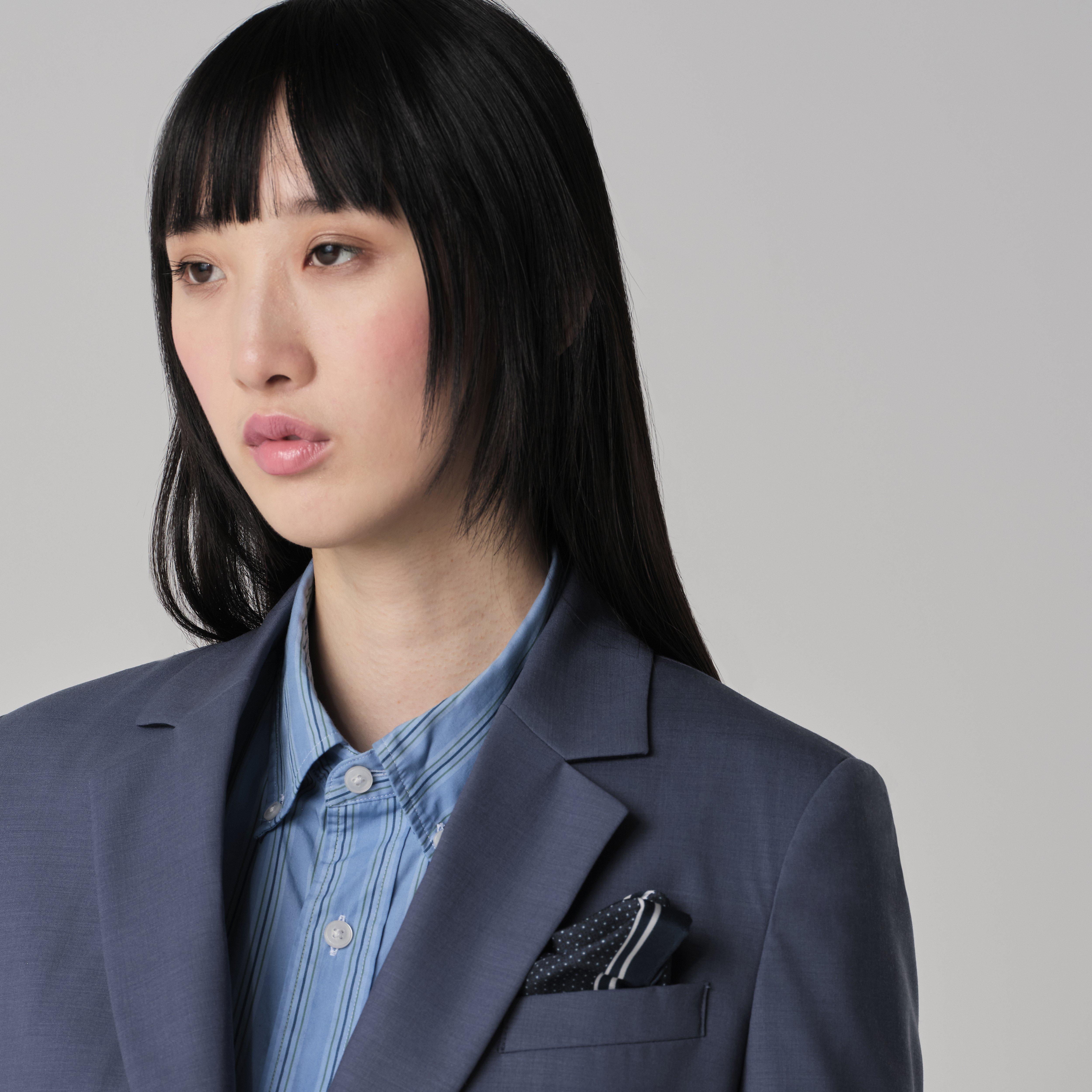 Product thumbnail 6 Blue suit women - Howell Solid Design from Luxury Indochino Collection