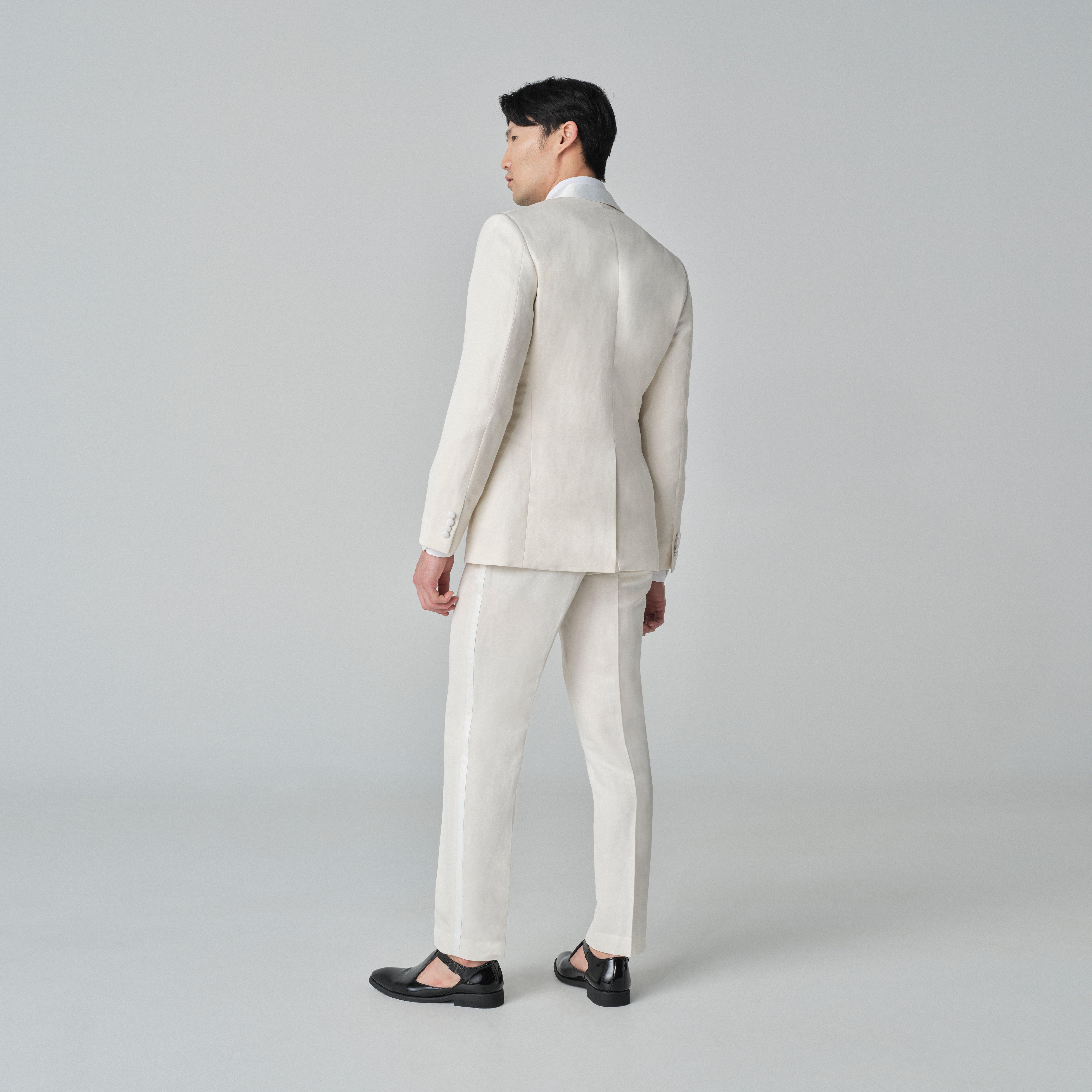 Product thumbnail 2 Ivory suit - Kentford Solid Design from Spring / Summer Tuxedo Indochino Collection