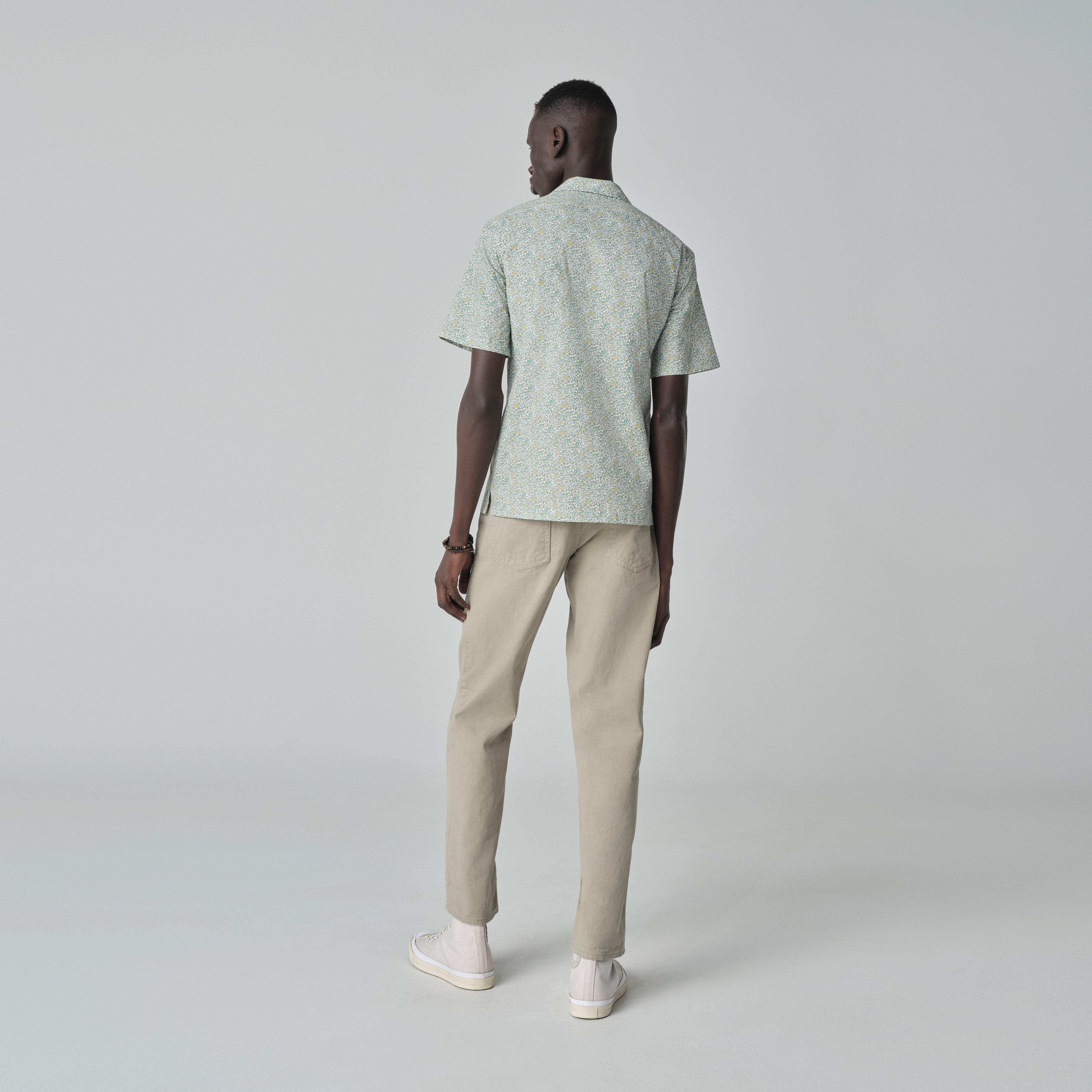 Product thumbnail 2 Green campshirt - London Print Design from Indochino Collection