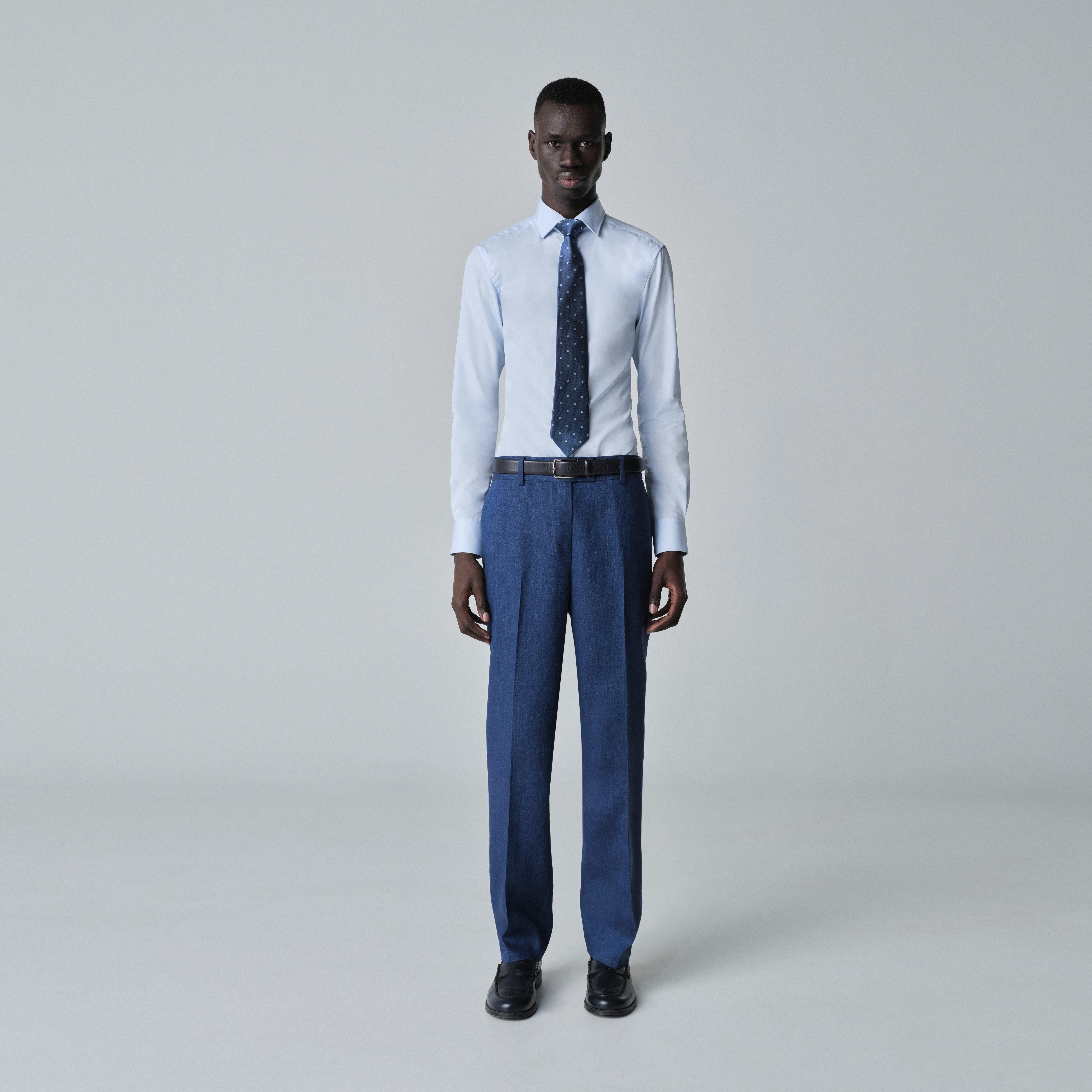 Product thumbnail 3 Blue suit - Madesimo Solid Design from Italian Indochino Collection