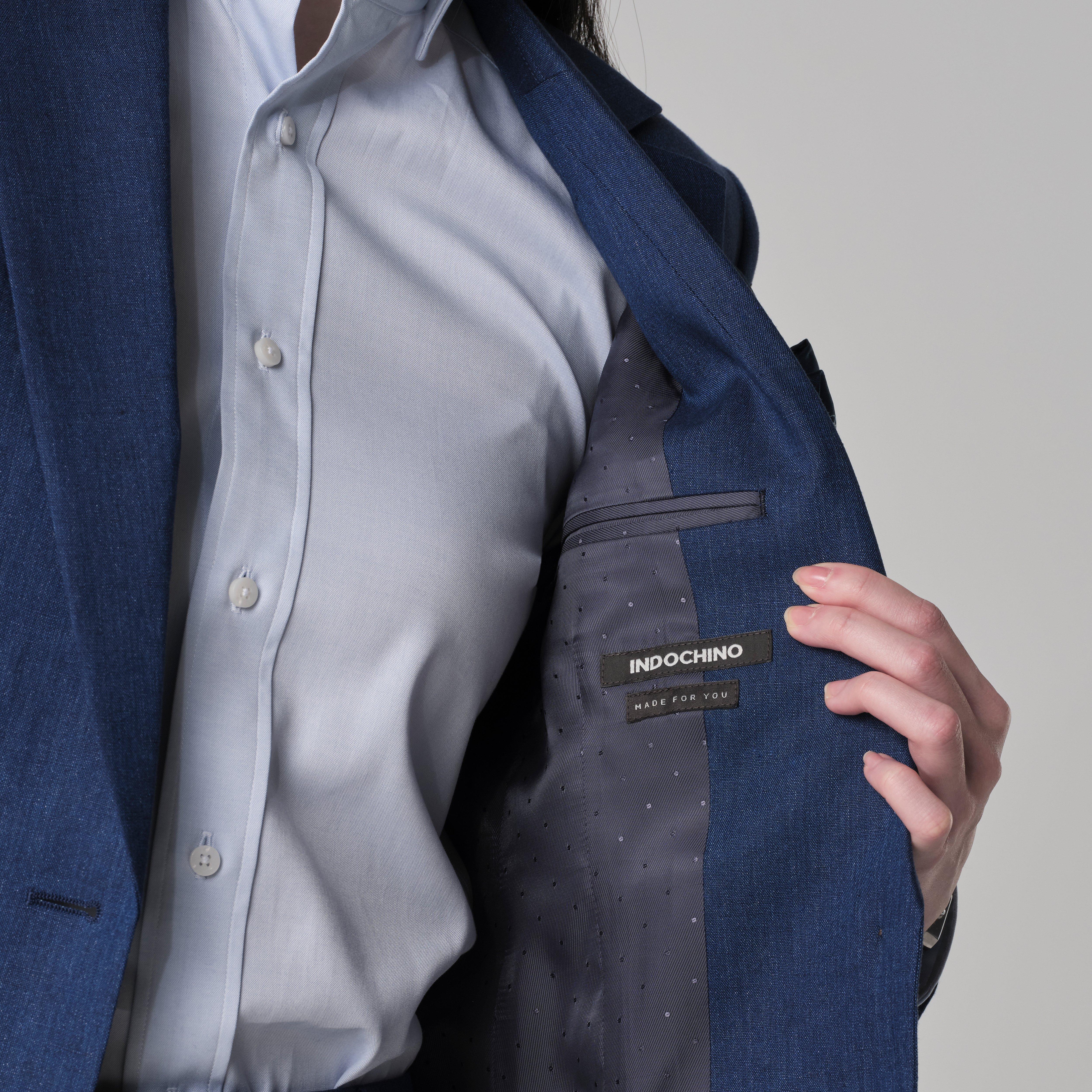 Product thumbnail 5 Blue suit women - Madesimo Solid Design from Spring / Summer Indochino Collection