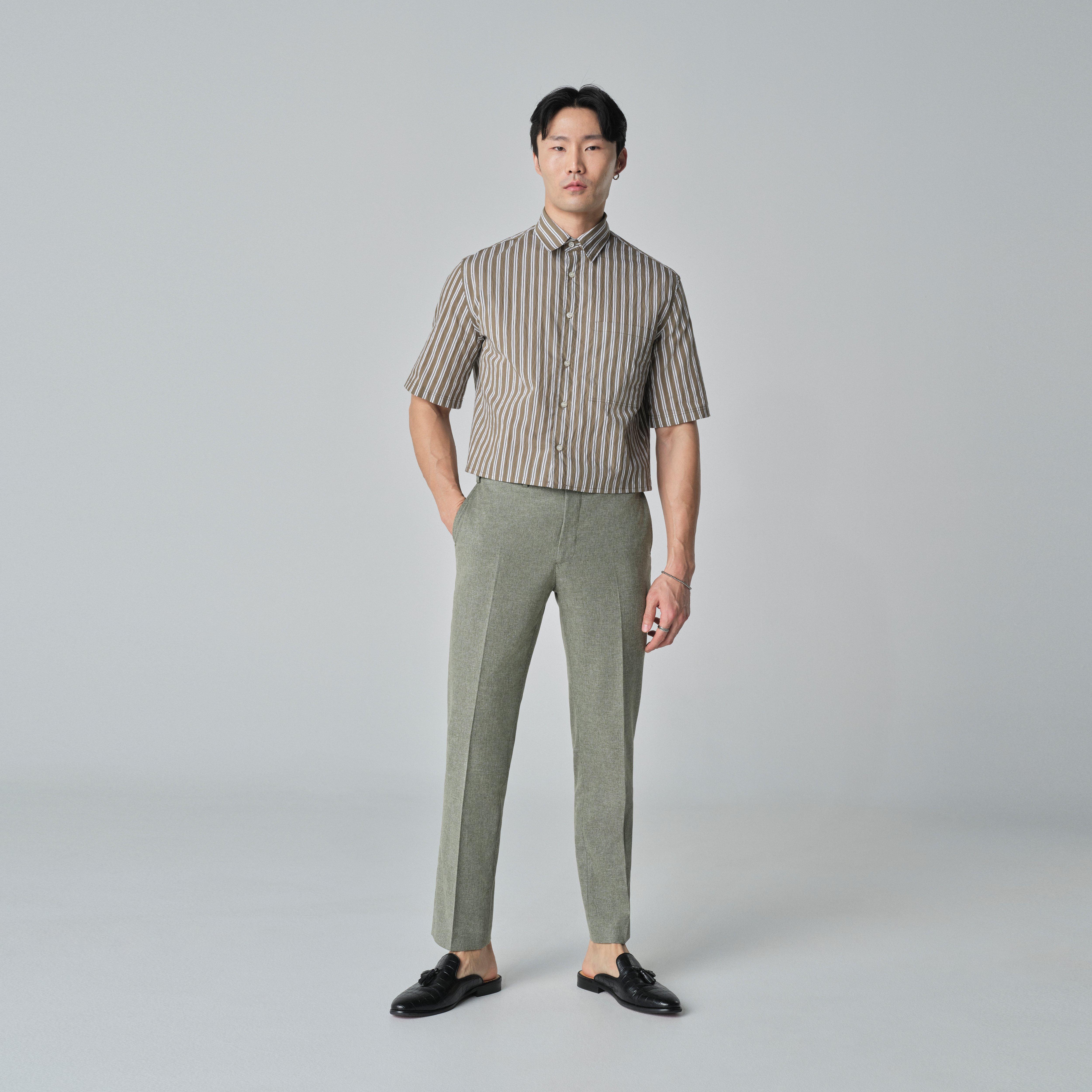 Product thumbnail 3 Olive suit - Marche Solid Design from Italian Indochino Collection