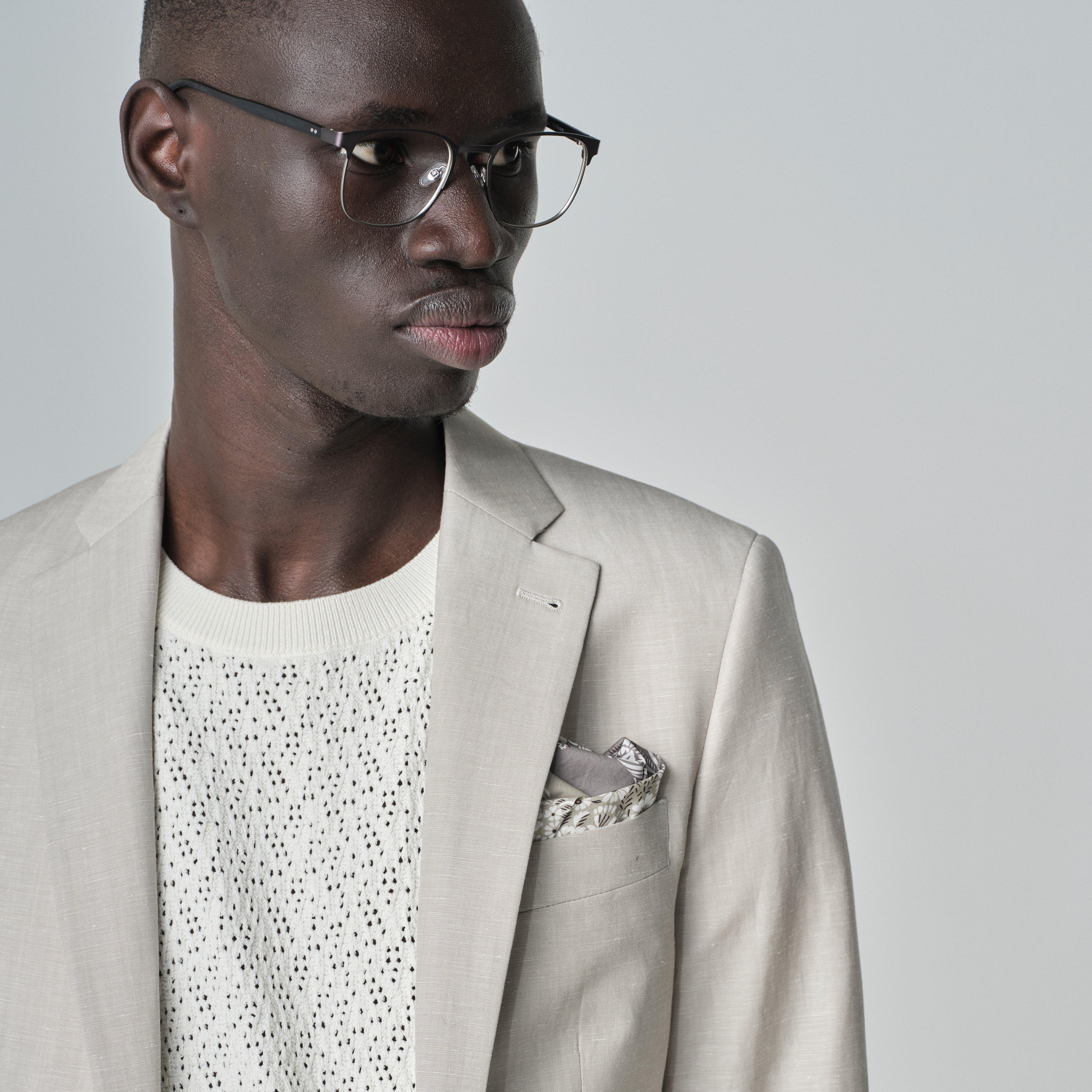 Product thumbnail 4 Ivory blazer - Minori Solid Design from Italian Indochino Collection