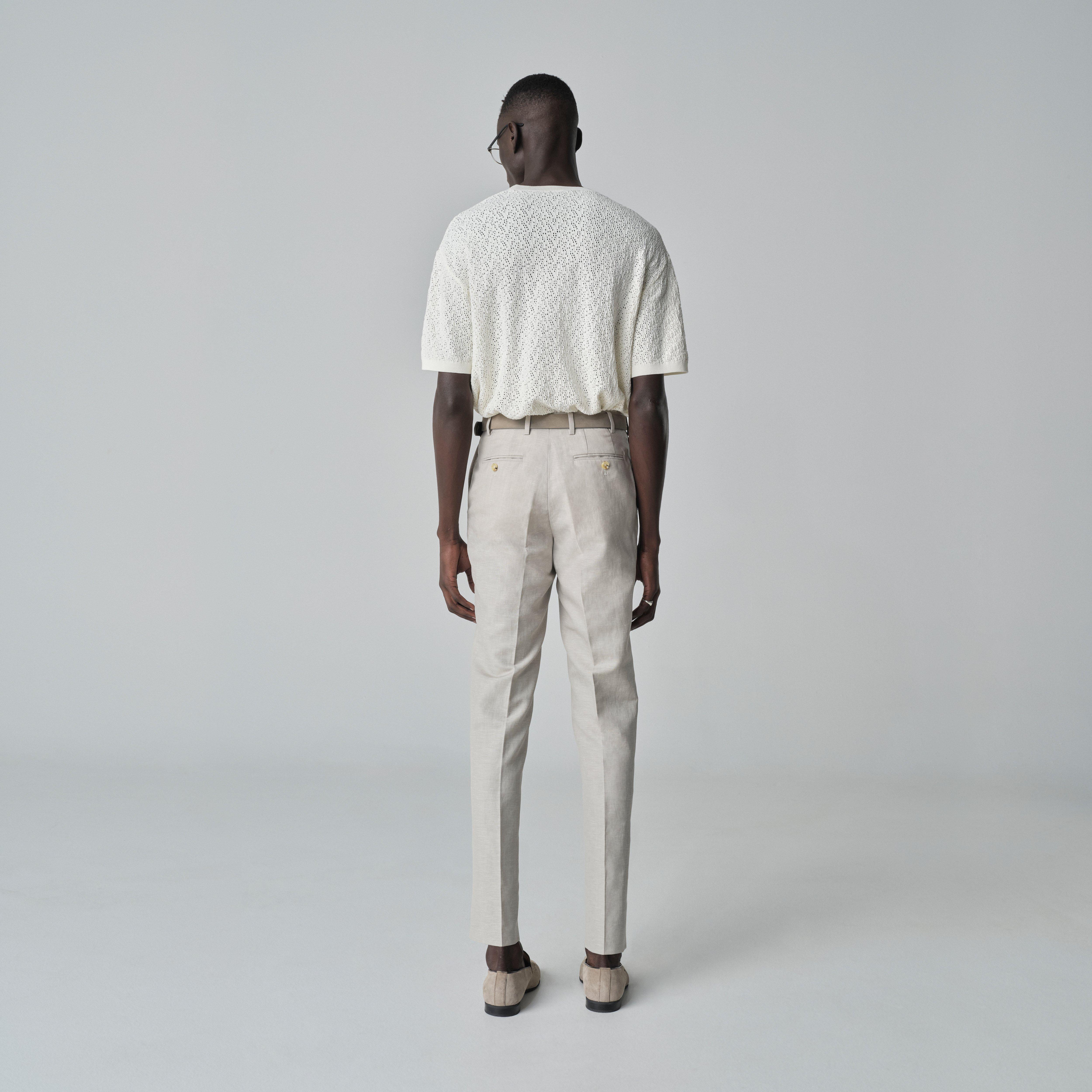 Product thumbnail 2 Ivory pants - Minori Solid Design from Seasonal Indochino Collection