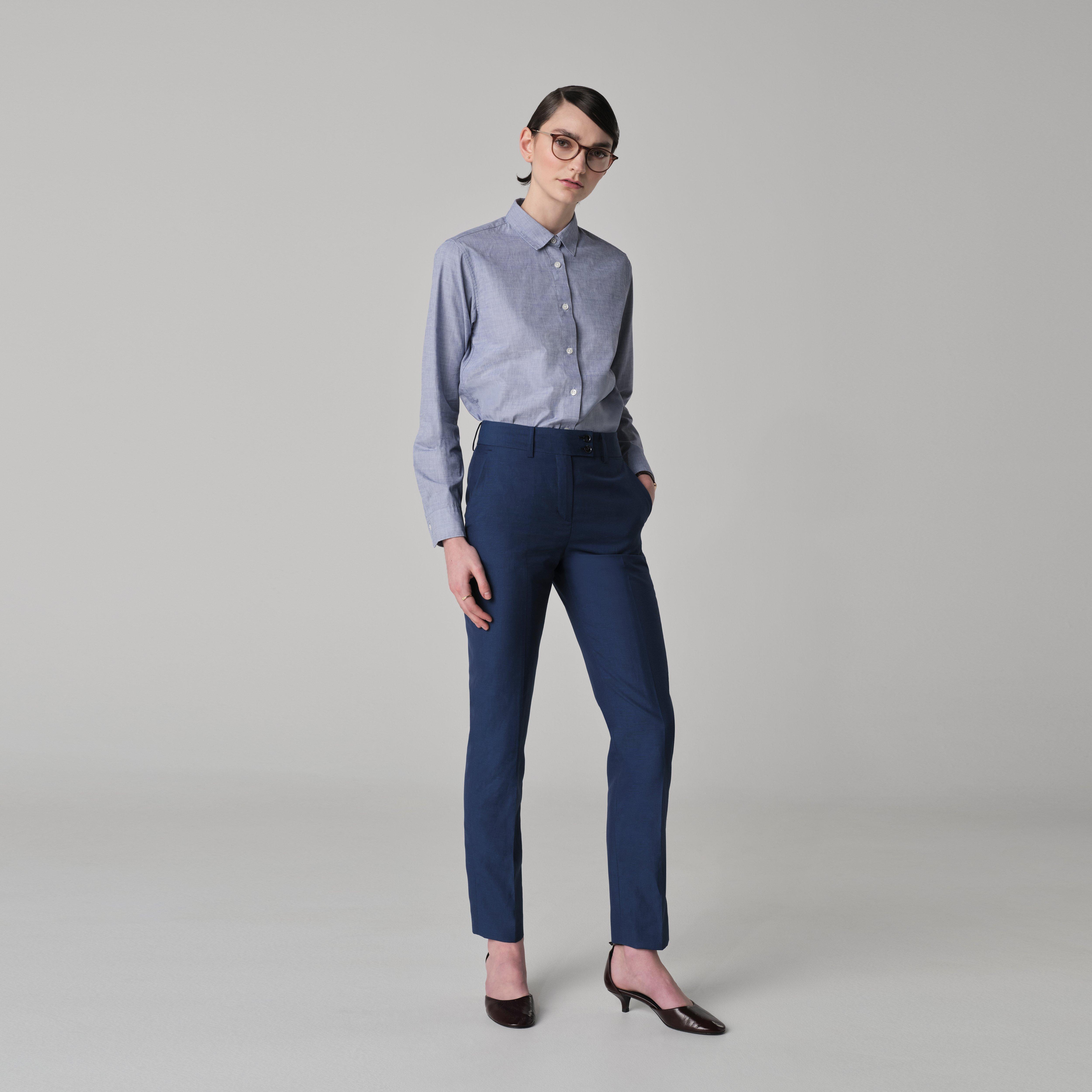 Product thumbnail 3 Blue suit women - Minori Solid Design from Spring / Summer Indochino Collection