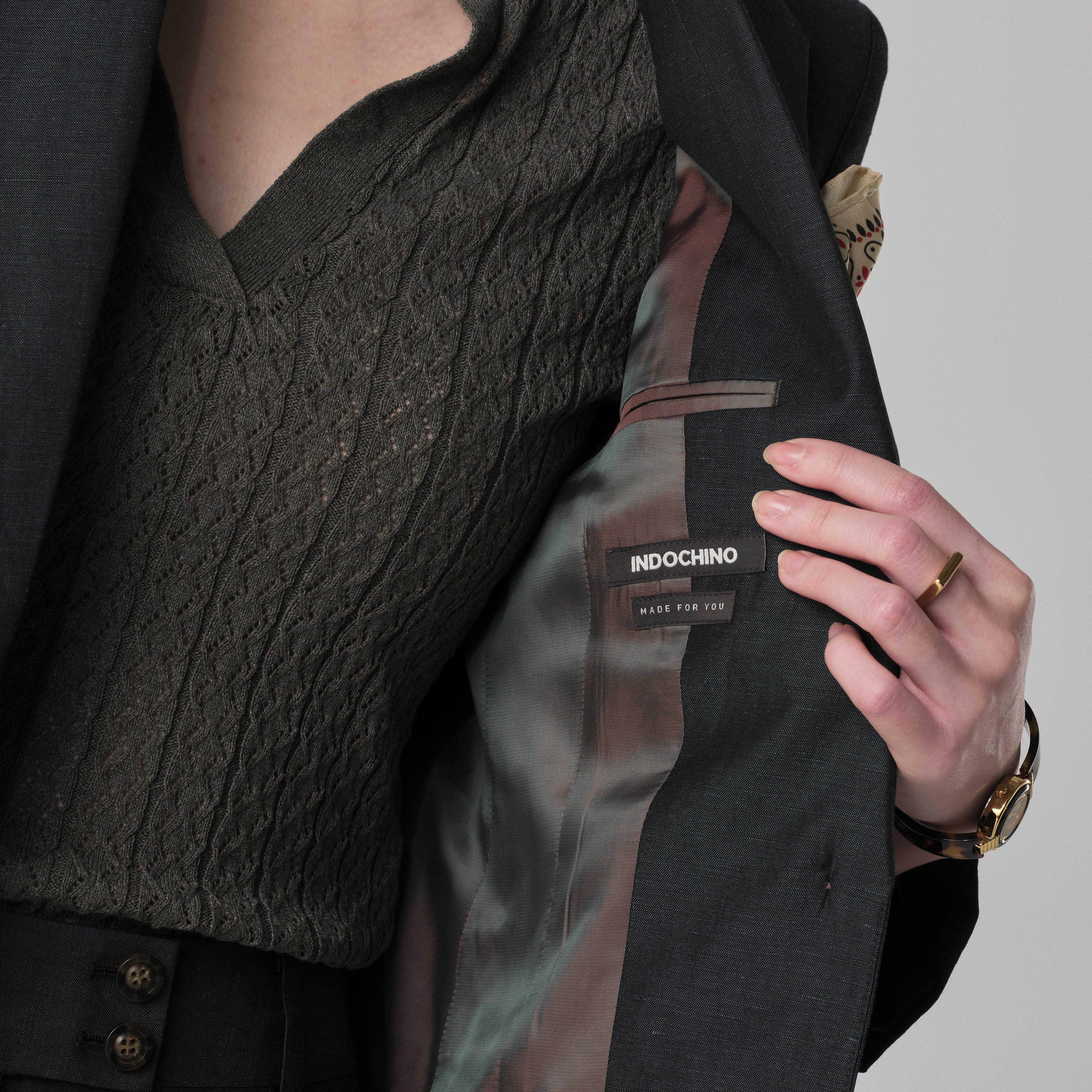 Product thumbnail 3 Green blazer women - Minori Solid Design from Italian Indochino Collection