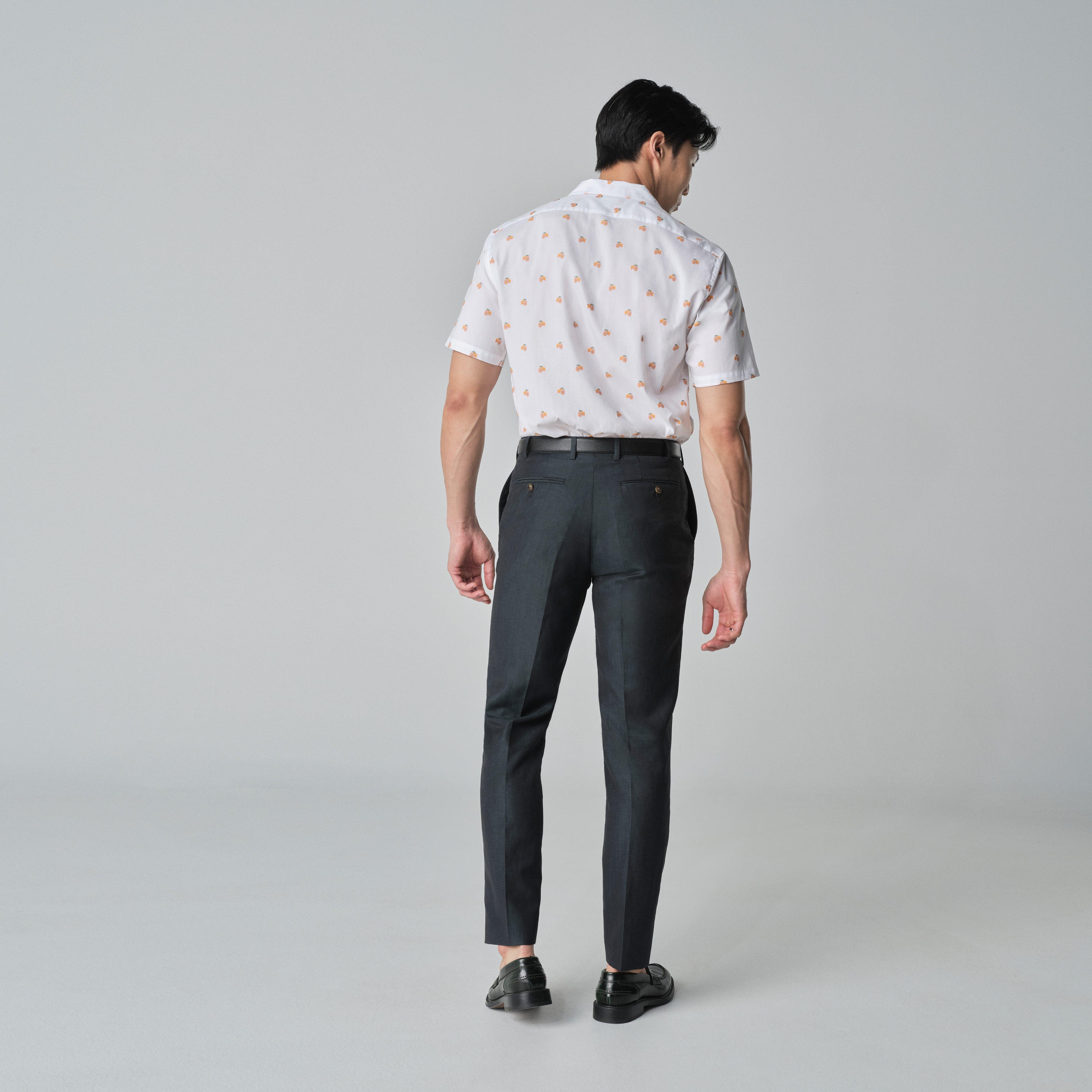 Product thumbnail 2 Green pants - Minori Solid Design from Seasonal Indochino Collection